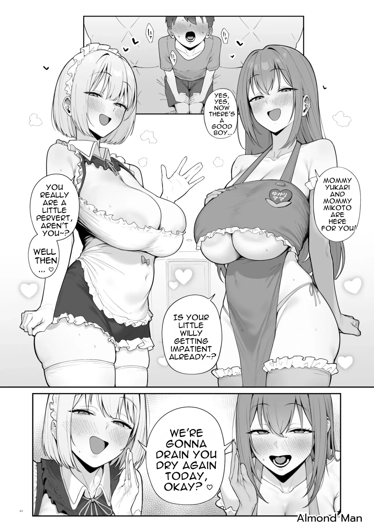 Otona Akachan no Tame no Ecchi na Hoikuen Amaenbou Goudoushi ~Mama Sensei-tachi to Love Love Oyuugi Time~ page 44