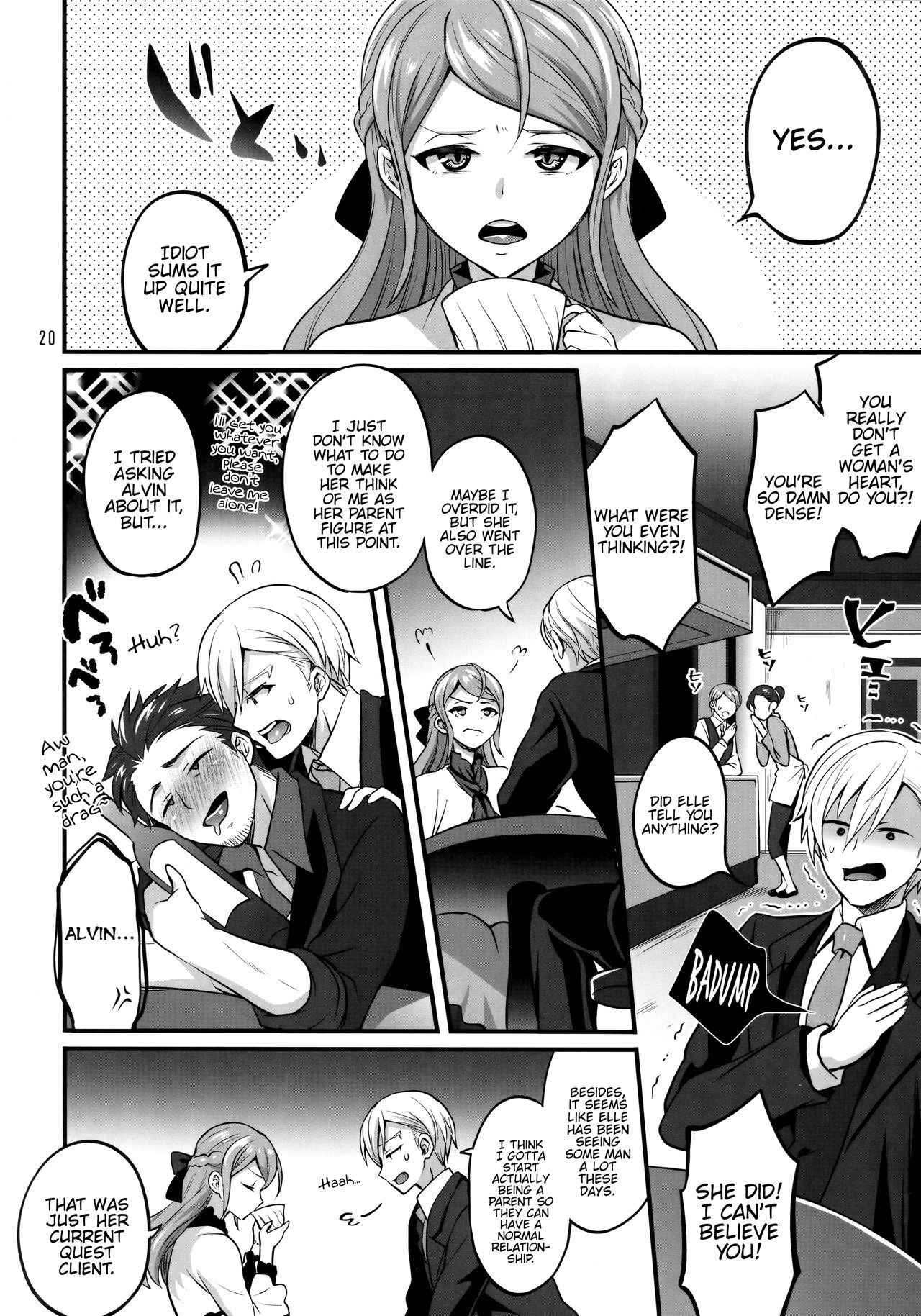 Otona ni Natte mo Kawarazu Futanari Elle ni Furimawasareru! page 19