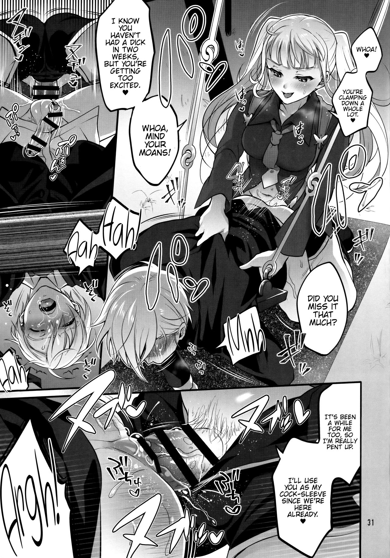 Otona ni Natte mo Kawarazu Futanari Elle ni Furimawasareru! page 30