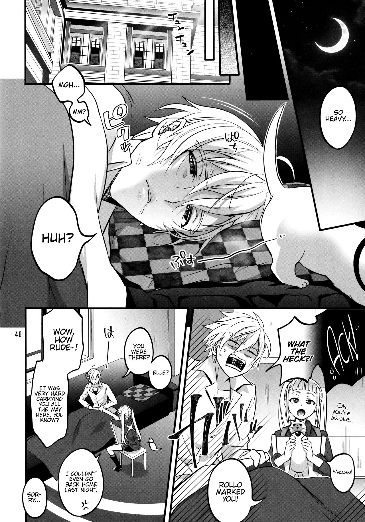 Otona ni Natte mo Kawarazu Futanari Elle ni Furimawasareru! page 39
