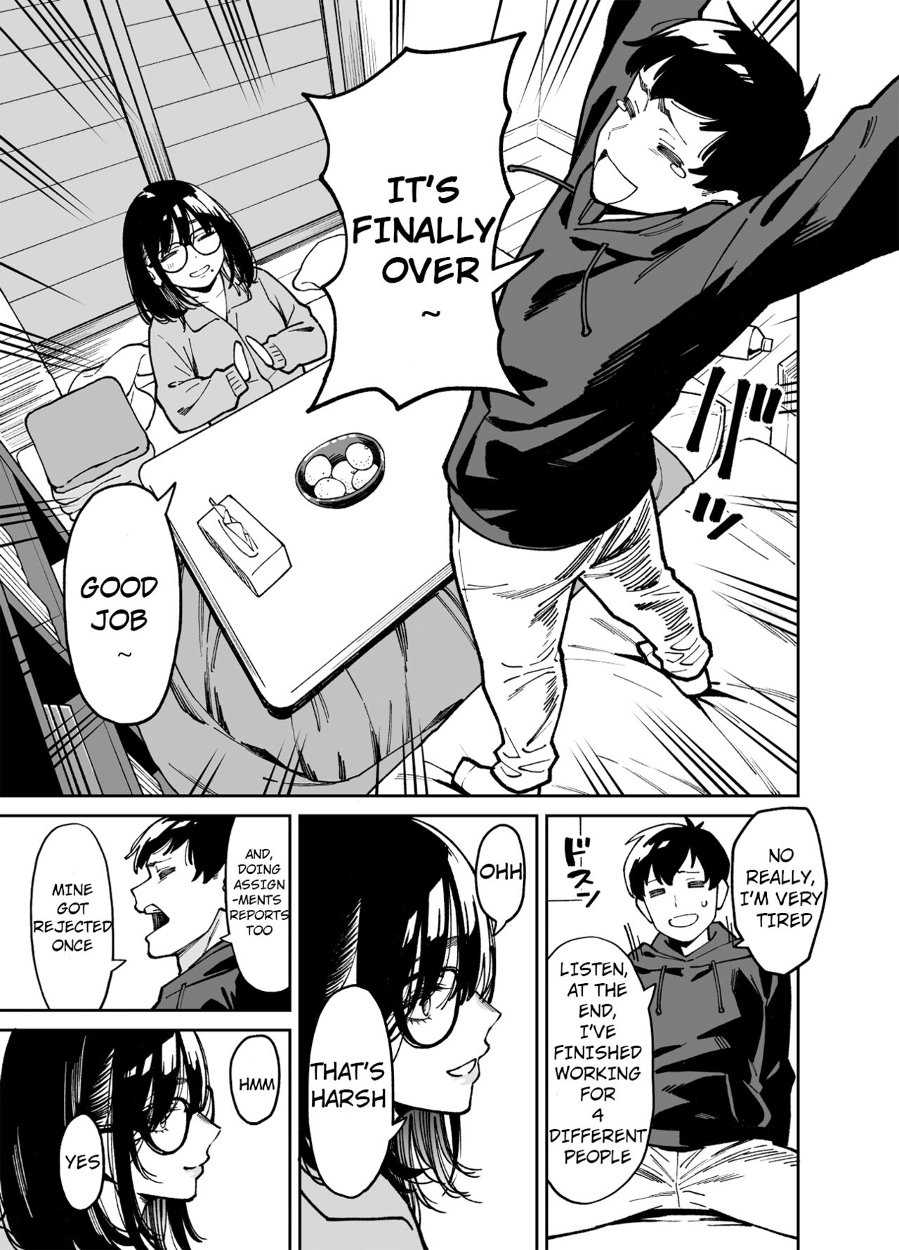 Otonari no Darashina Onee-san ni Nagusamerareru Hanashi 2 page 14