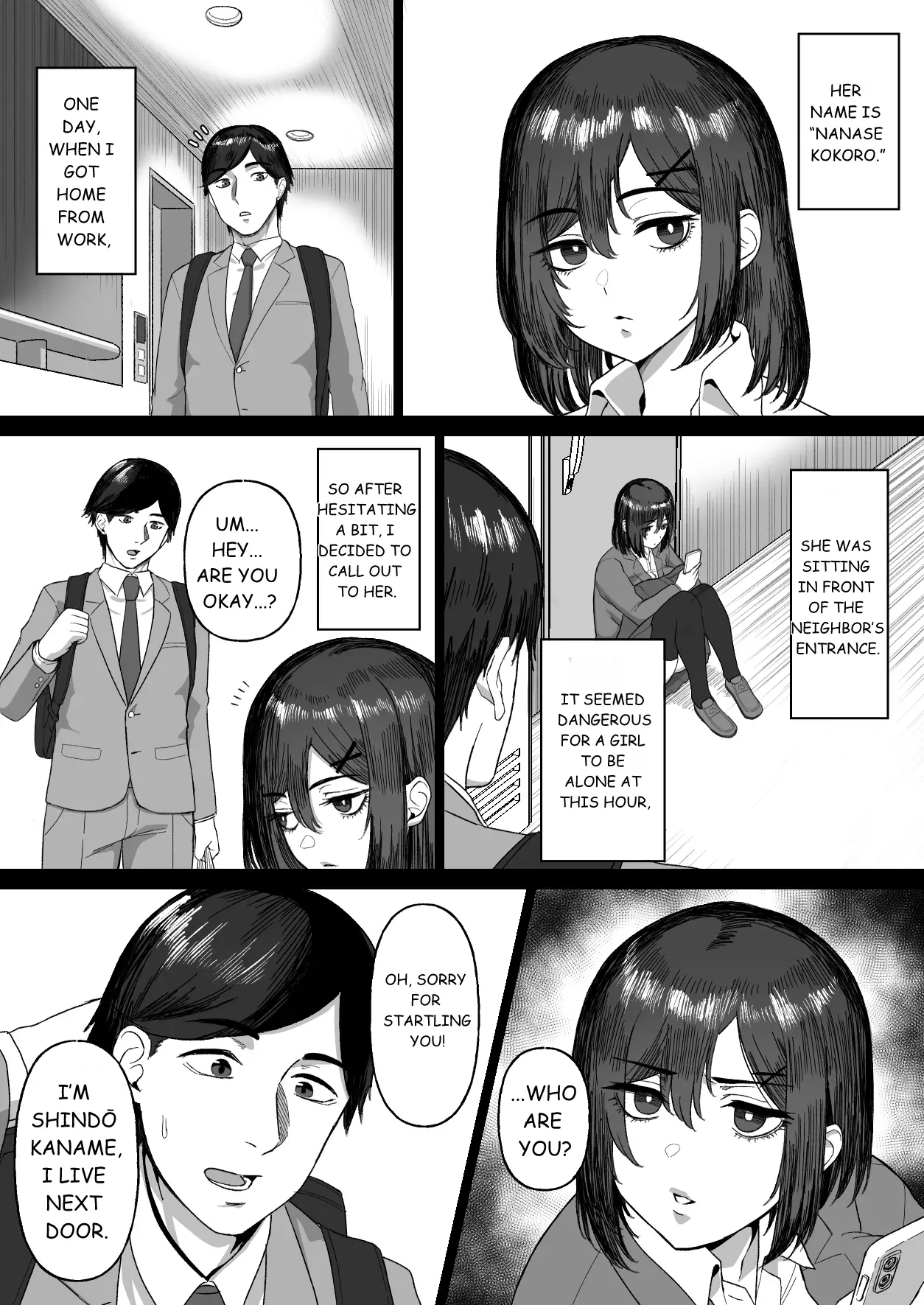 Otonari no Downer Oyako ni Shiboritorareru Hanashi page 3