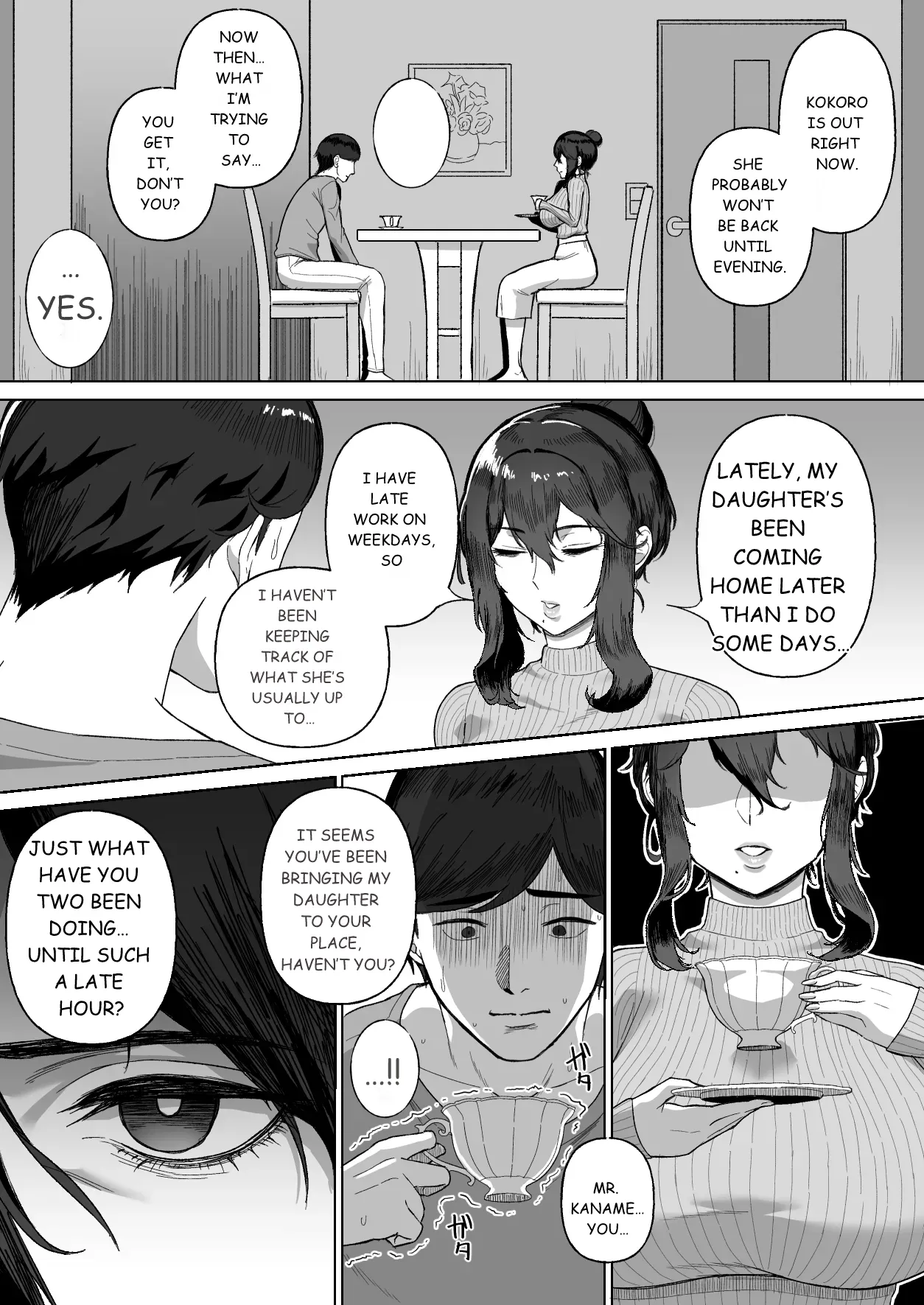 Otonari no Downer Oyako ni Shiboritorareru Hanashi page 7