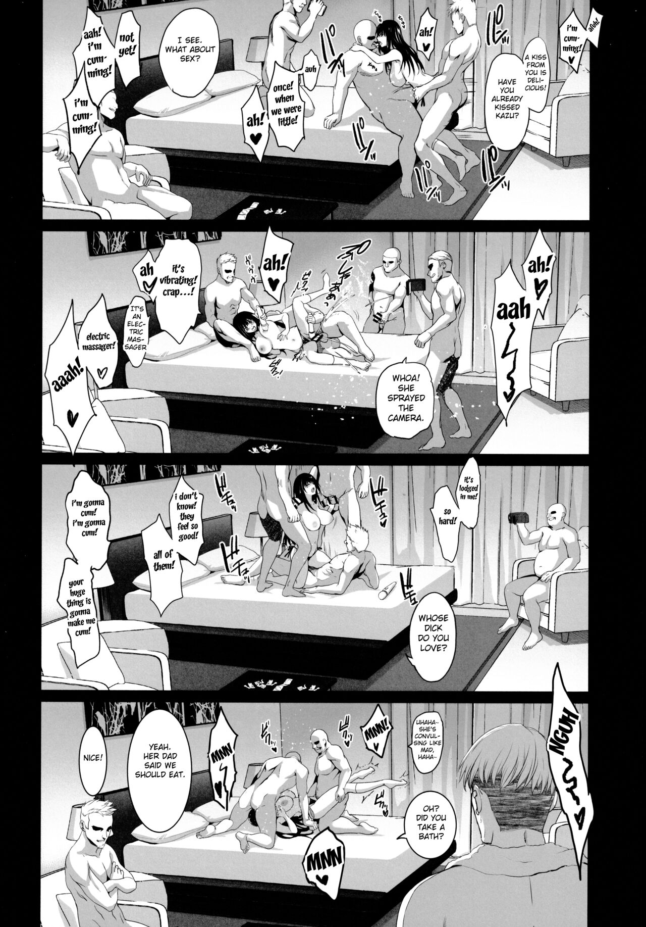 Otonari no Nie Ni Chichi ni Enko o Shiirareru Osananajimi page 20