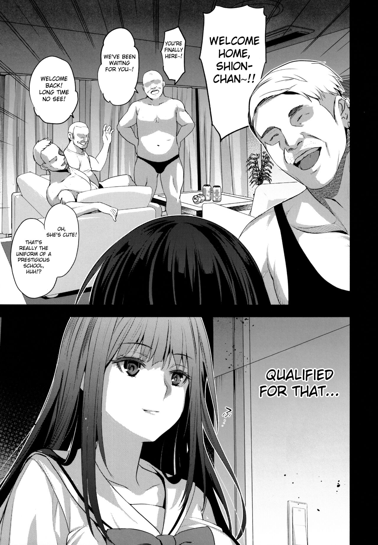Otonari no Nie Ni Chichi ni Enko o Shiirareru Osananajimi page 7