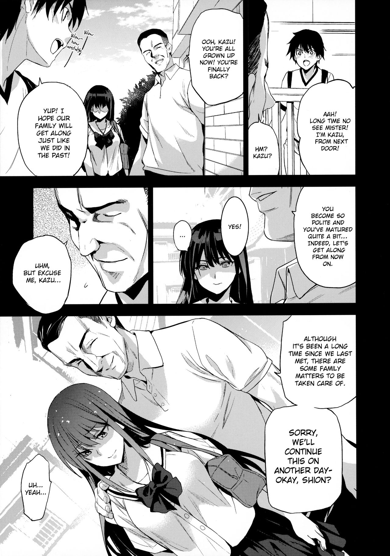Otonari no Nie - Saikai Shita Osananajimi no Ie de Okita Koto. page 8