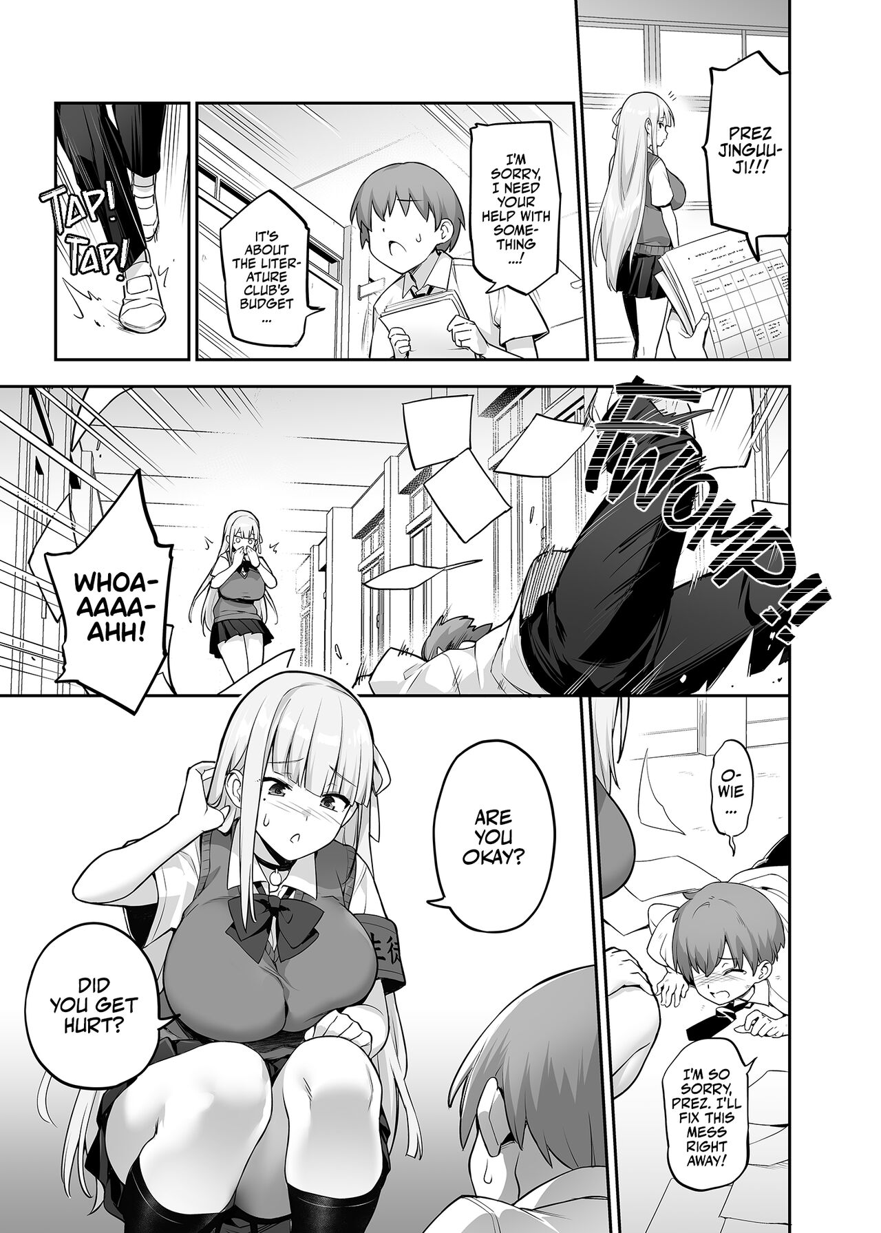 Our Beloved School Prez's TITS are too BIG! page 10
