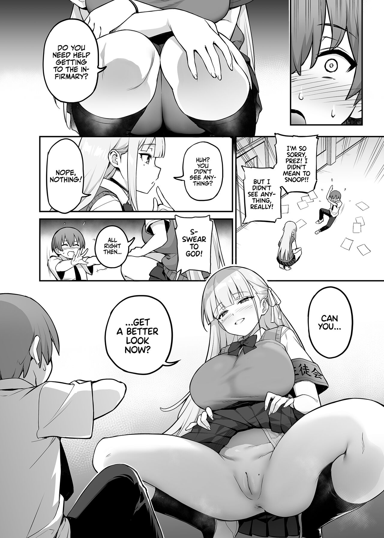 Our Beloved School Prez's TITS are too BIG! page 11