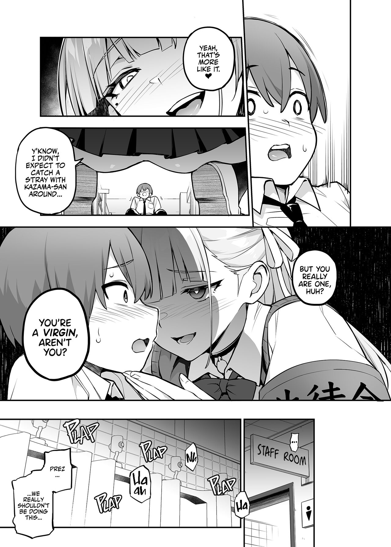 Our Beloved School Prez's TITS are too BIG! page 12