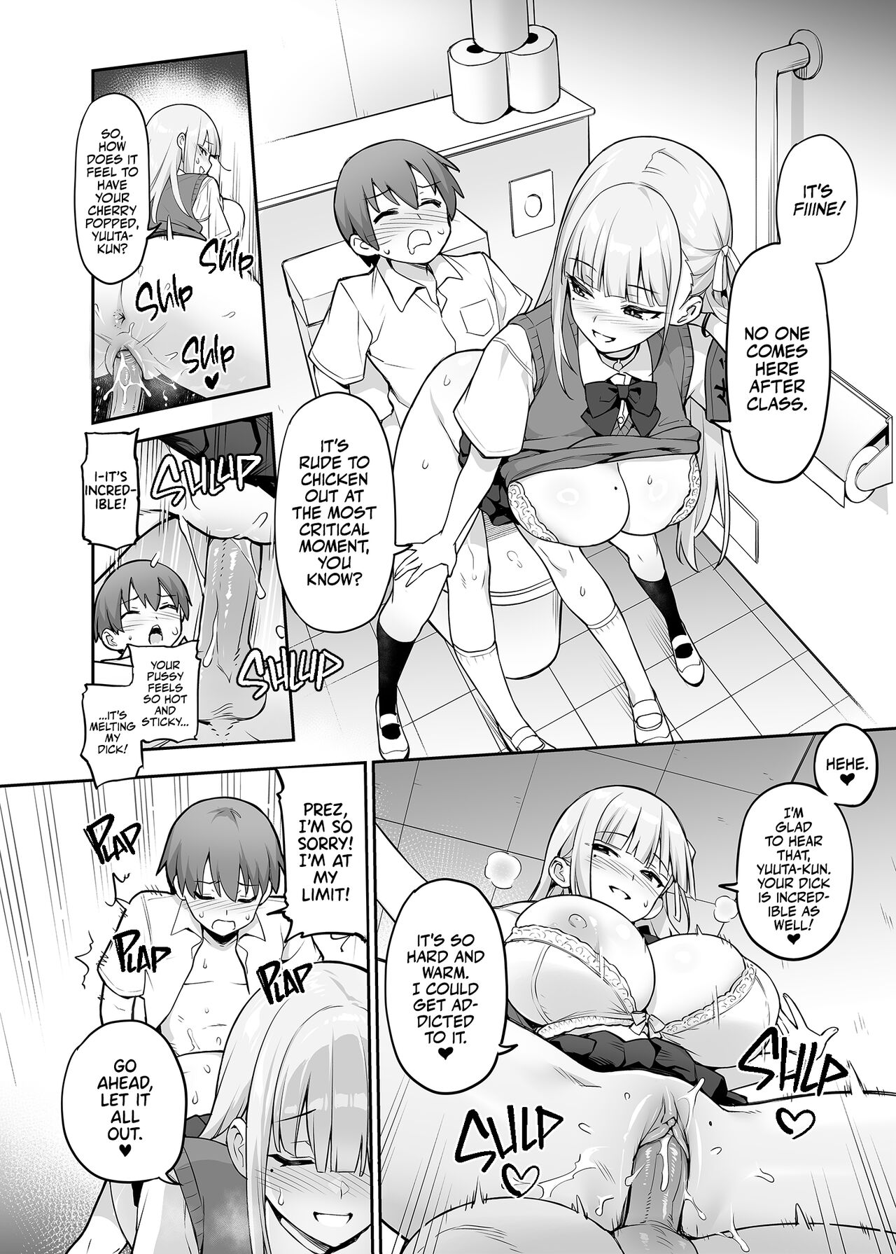 Our Beloved School Prez's TITS are too BIG! page 13