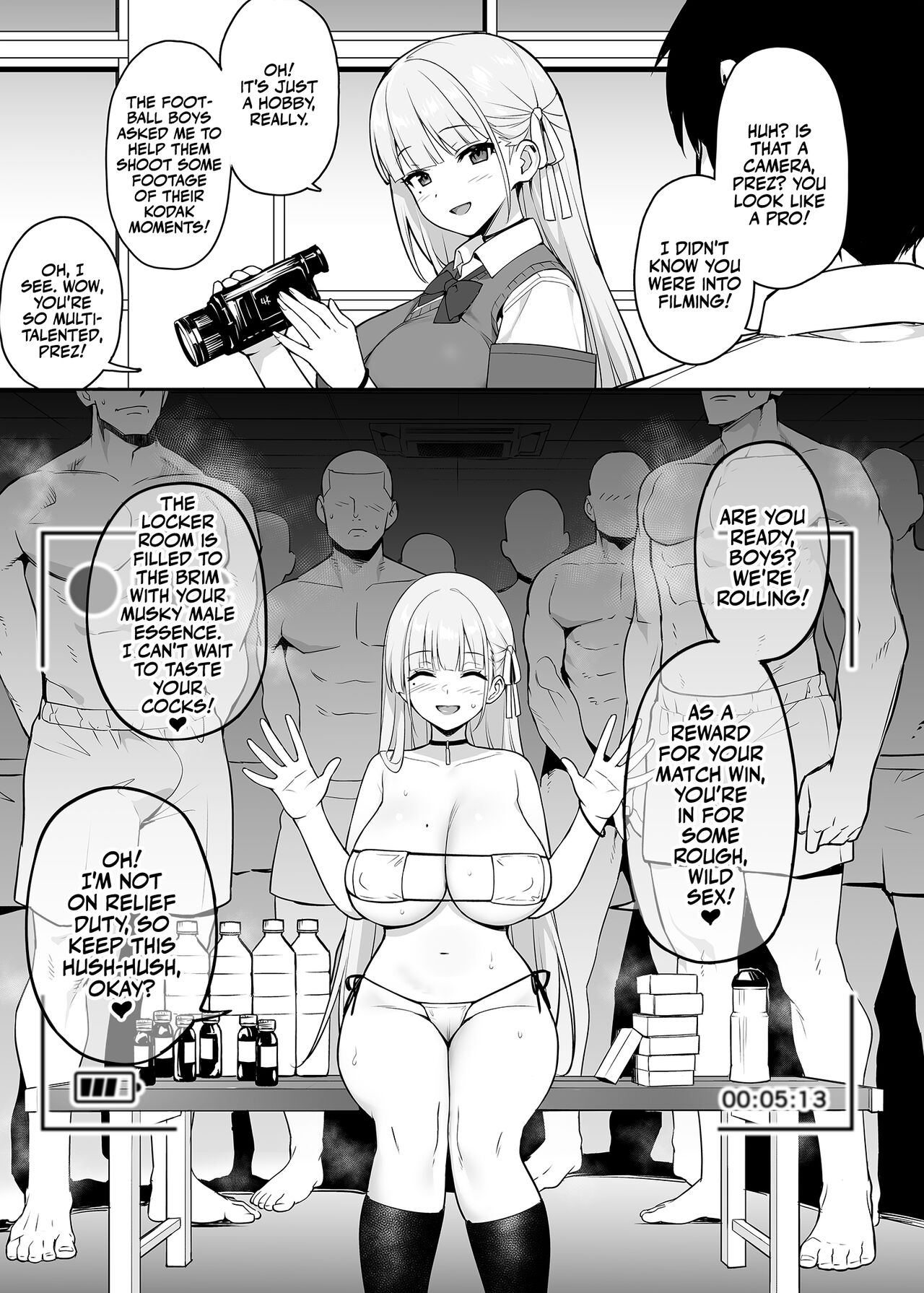 Our Beloved School Prez's TITS are too BIG! page 18