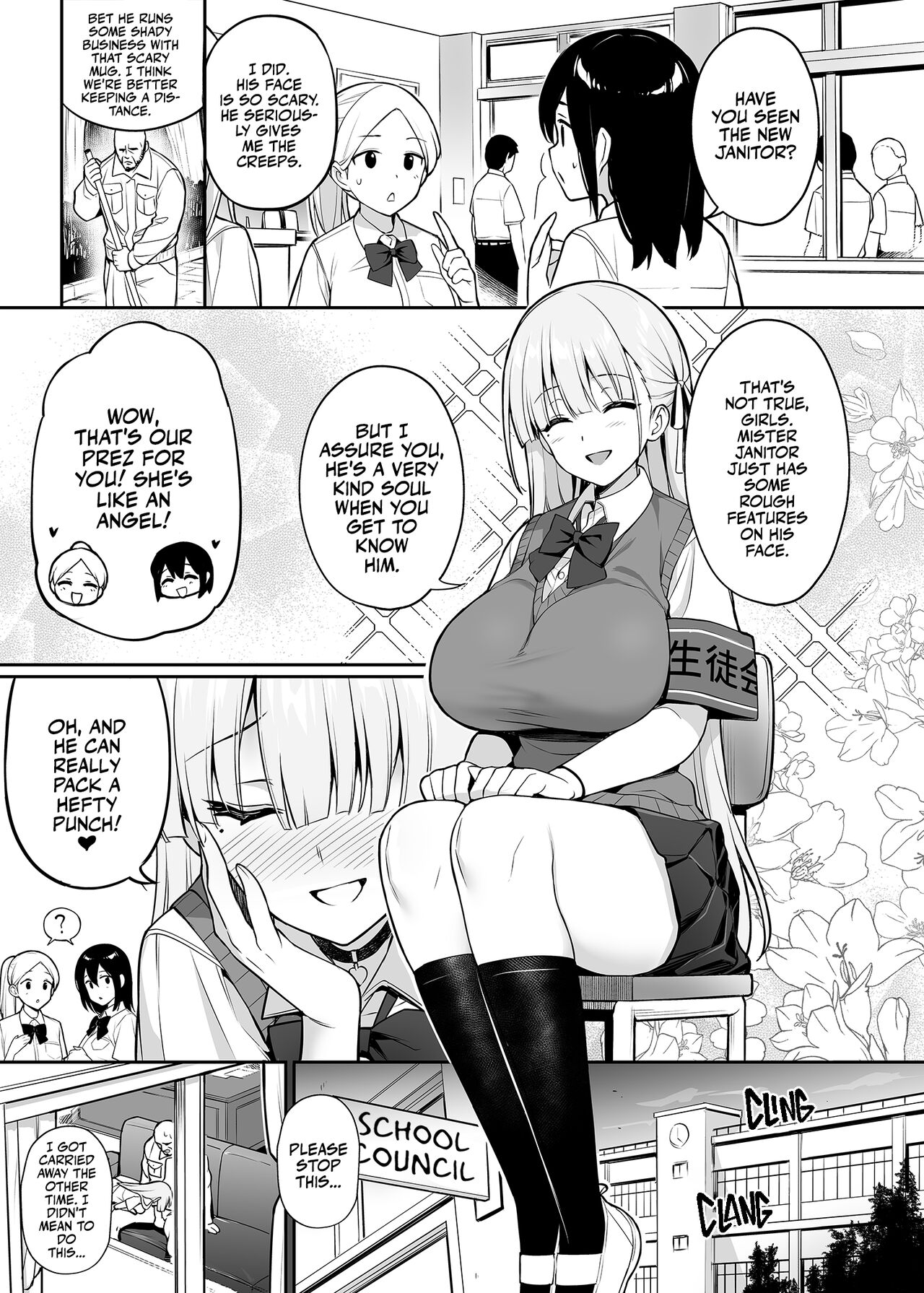 Our Beloved School Prez's TITS are too BIG! page 28