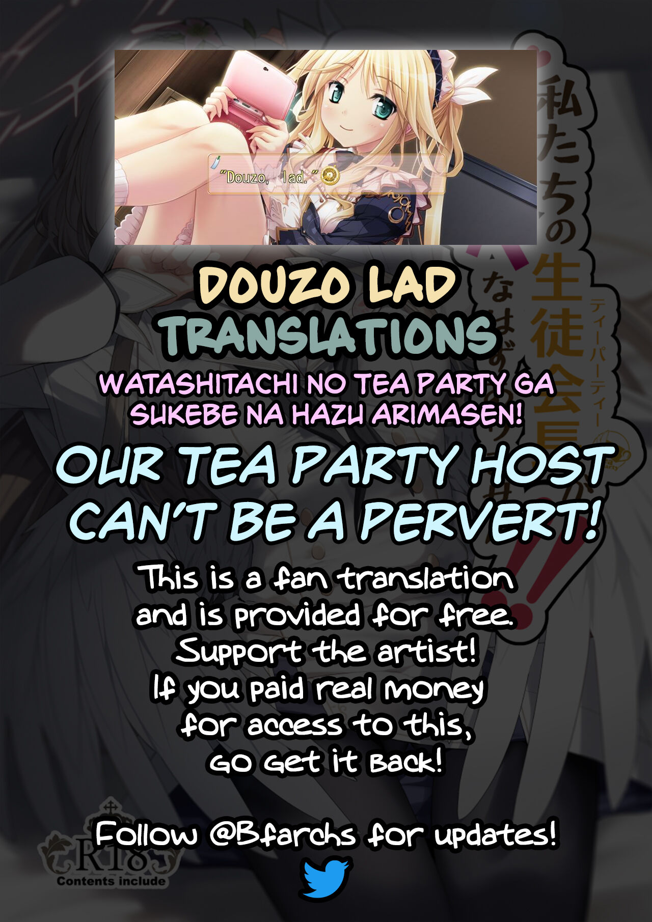 Our Tea Party Host Can't Be A Pervert! page 37