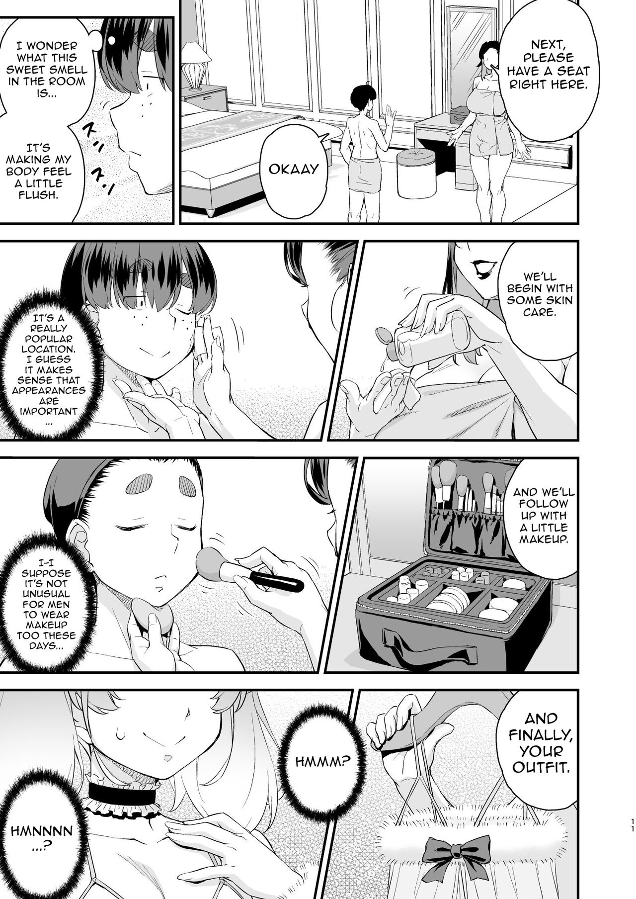 Overbooked Femboy Brothel page 11