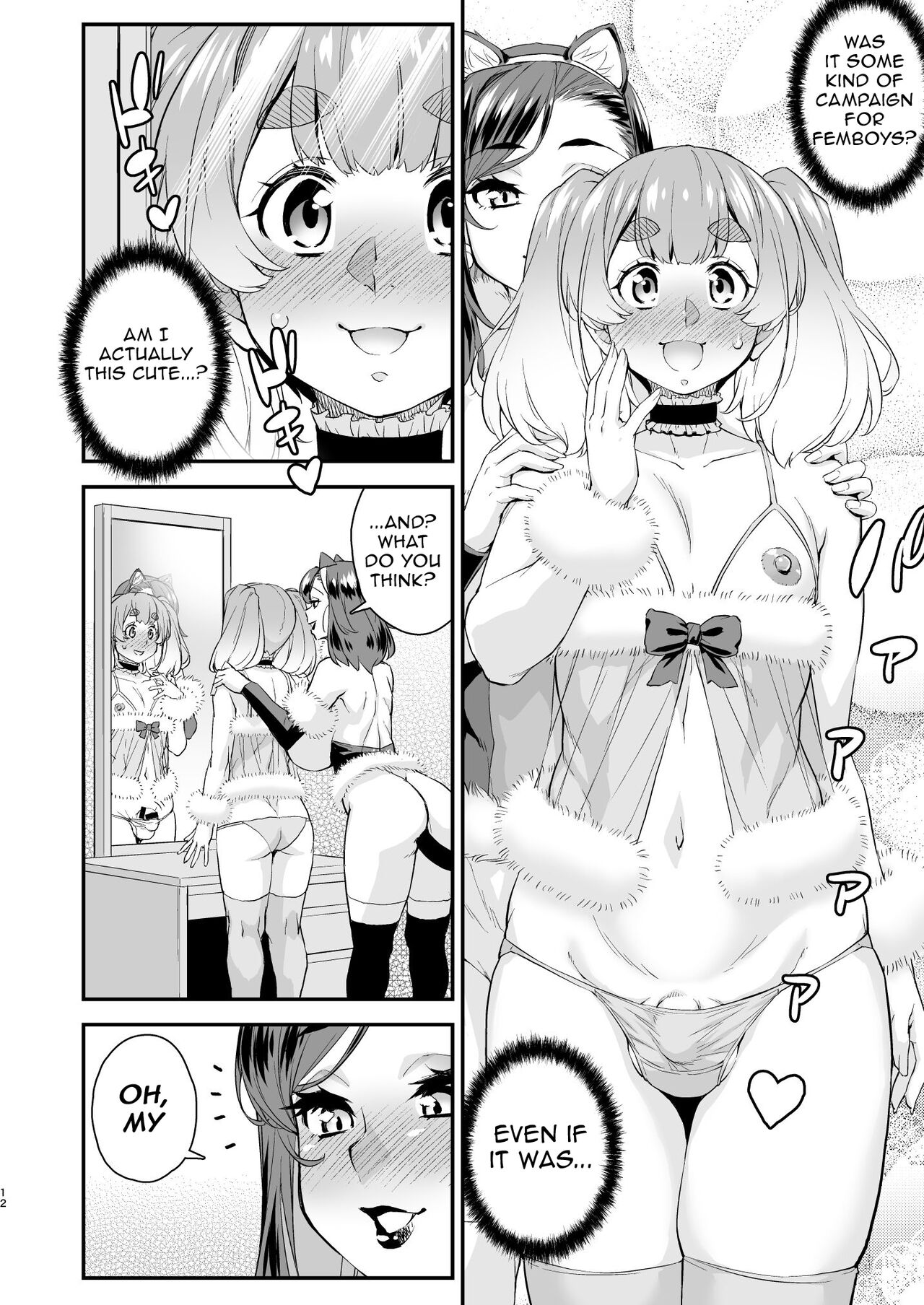 Overbooked Femboy Brothel page 12
