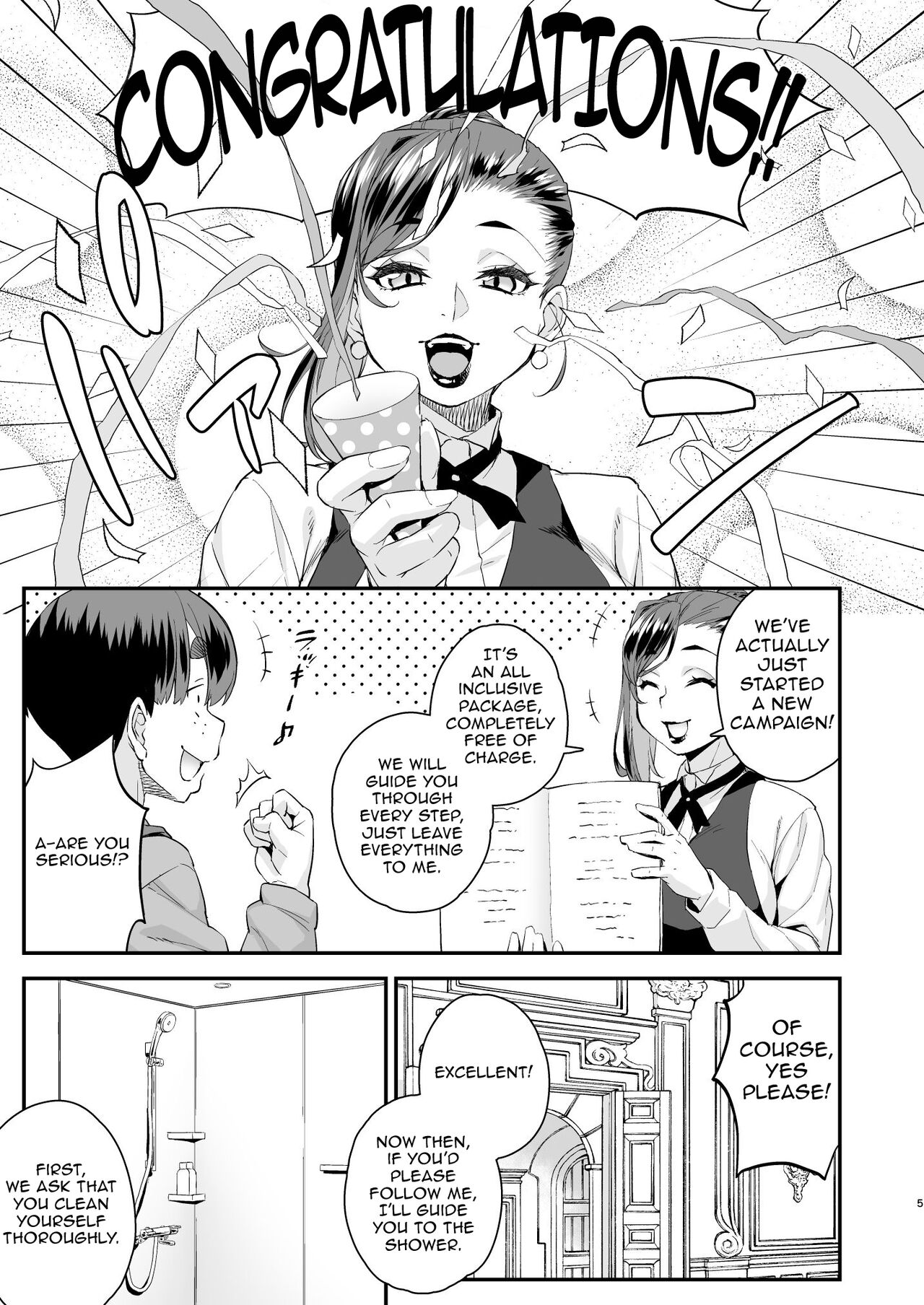 Overbooked Femboy Brothel page 5