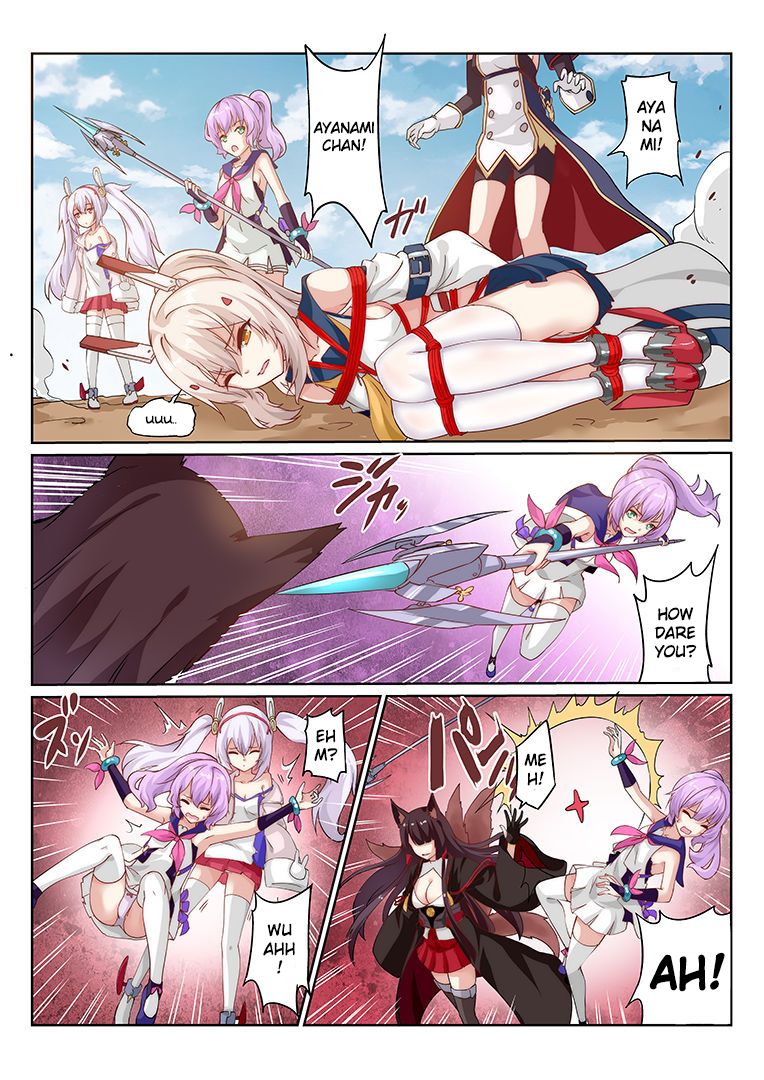 Overreacted hero Ayanami made to best match before dinner barbecue page 6