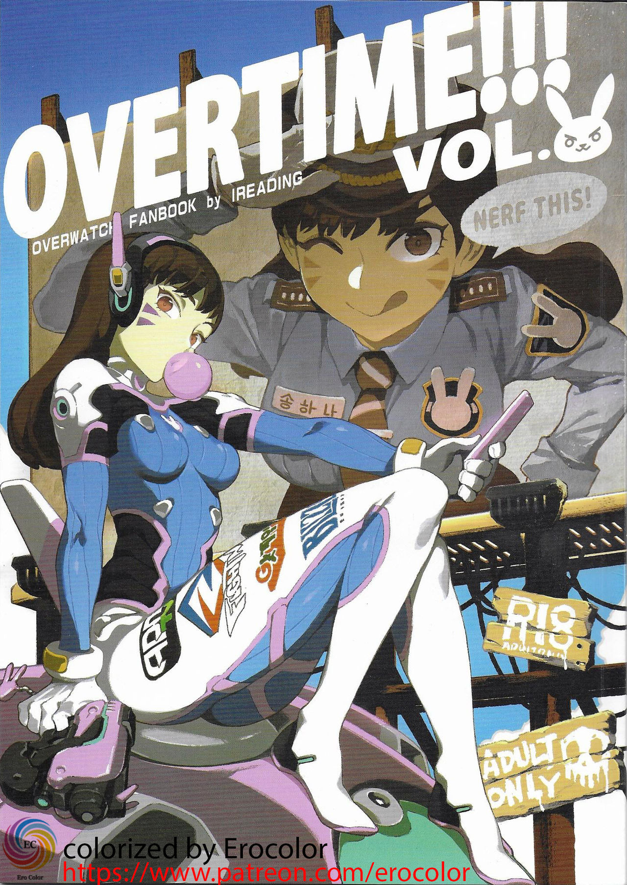 OVERTIME!! OVERWATCH FANBOOK VOL. 2 page 1