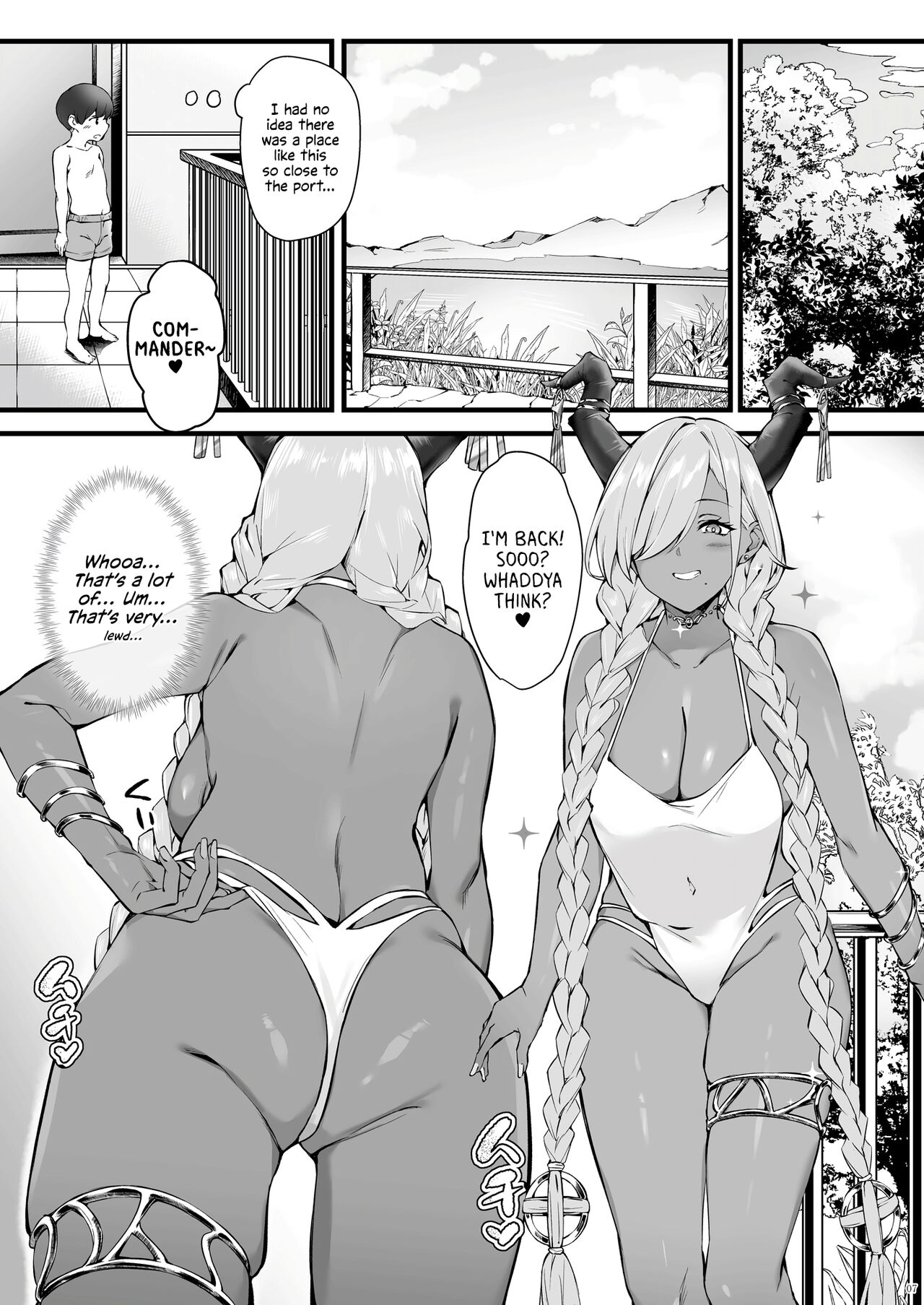 Owari and Commander's Super High Sex Drive page 6