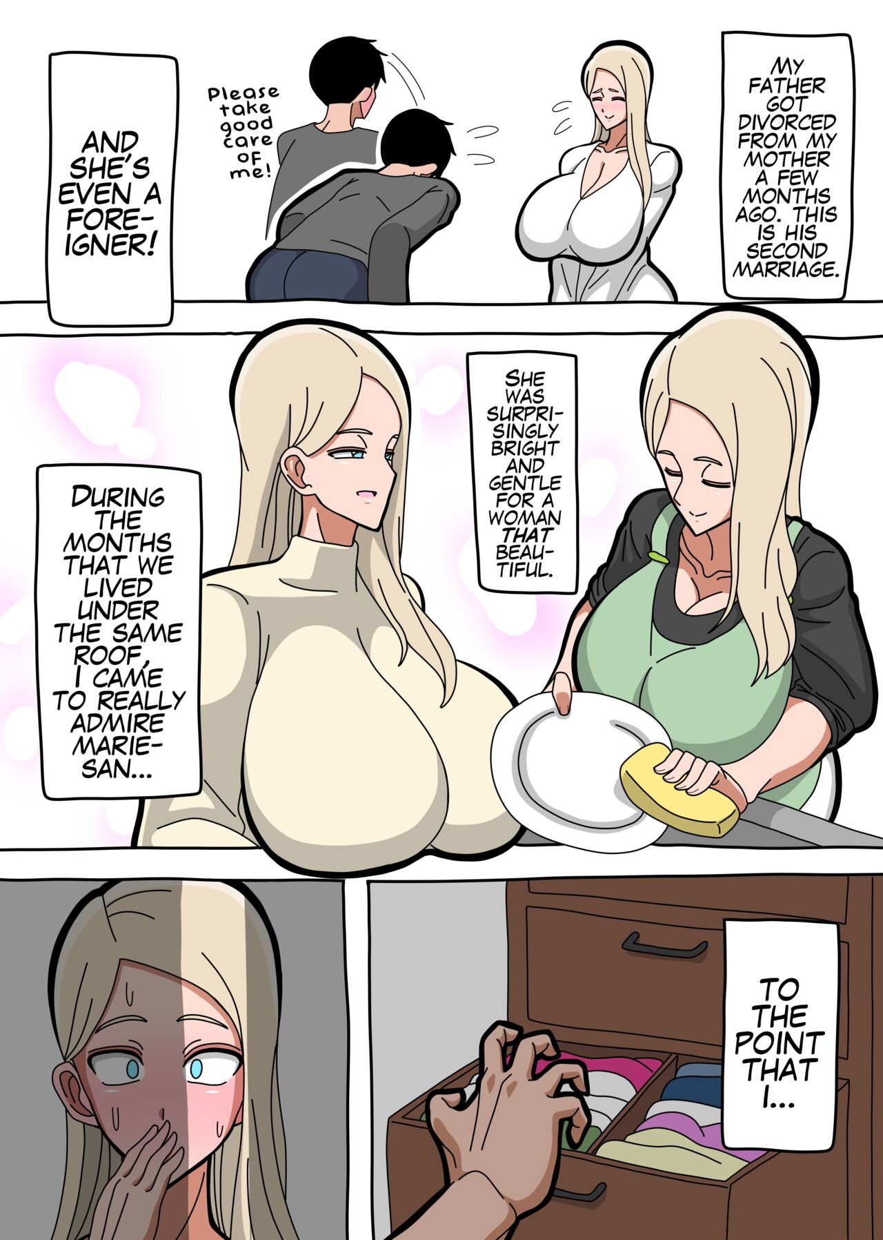 Oyaji no Saikon Aite deari Boku no Haha deari Boku no Kanojo page 3