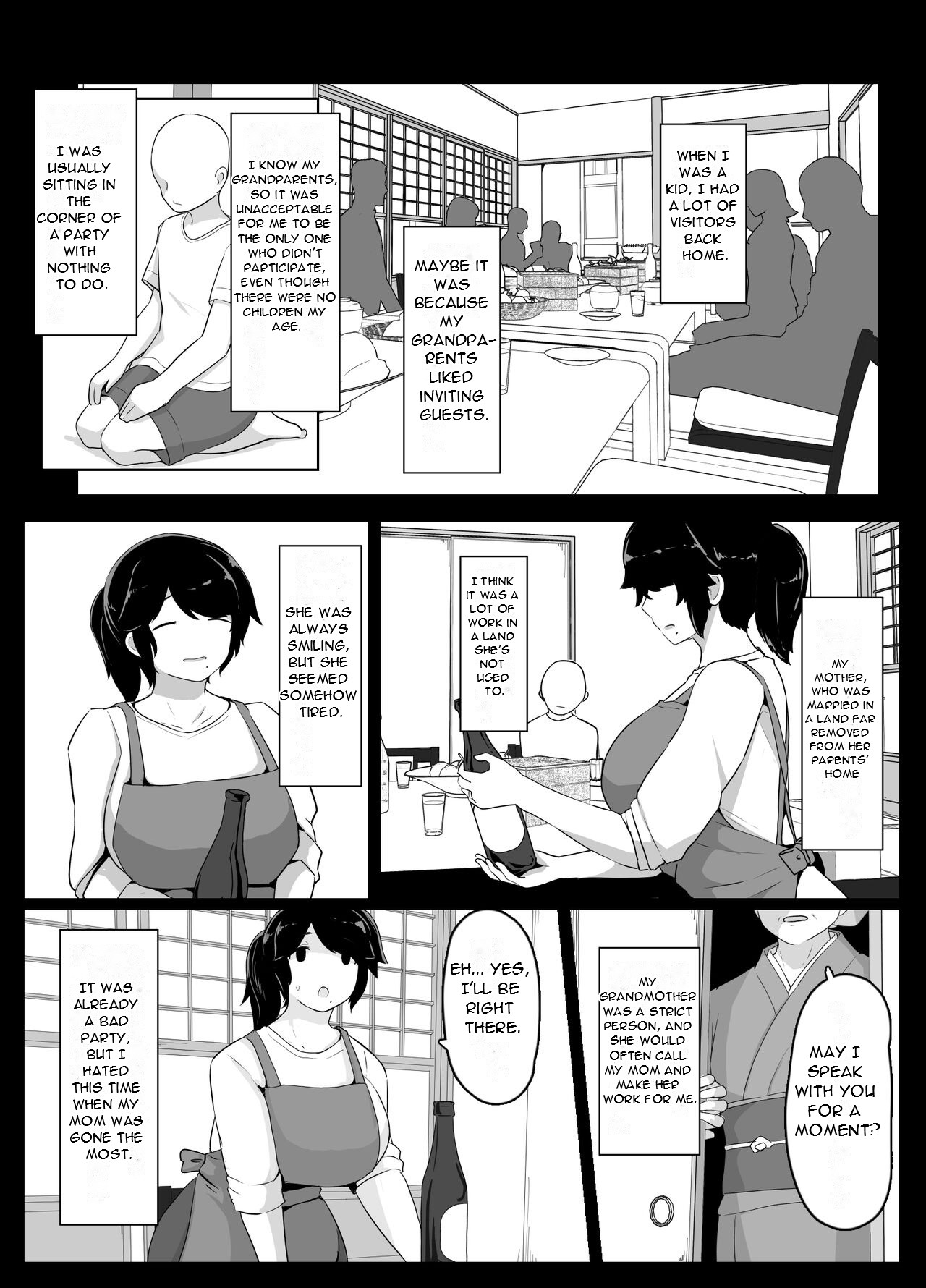 Oyasumi, Okaa-san I - Good Night, Mom I page 28