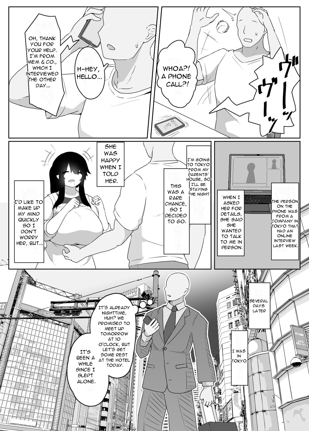 Oyasumi, Okaa-san I - Good Night, Mom I page 35