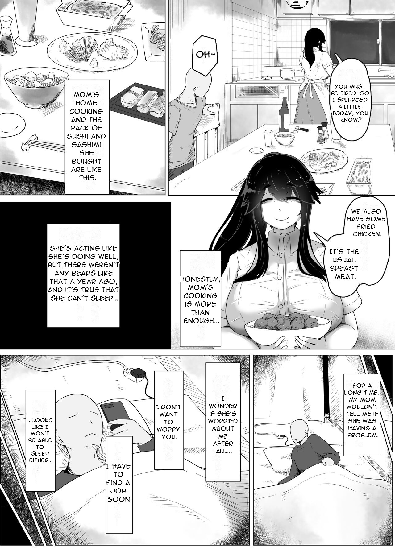 Oyasumi, Okaa-san I - Good Night, Mom I page 7