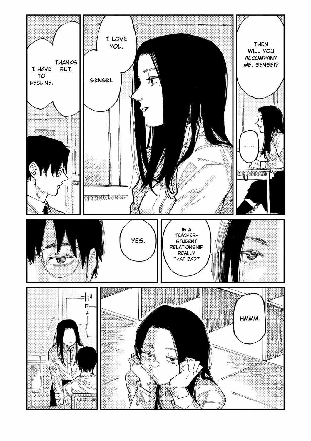 Oyasumi, Teenager - Good Night, Goodbye +  Denshi Tokuten "Harmonics" Name page 171