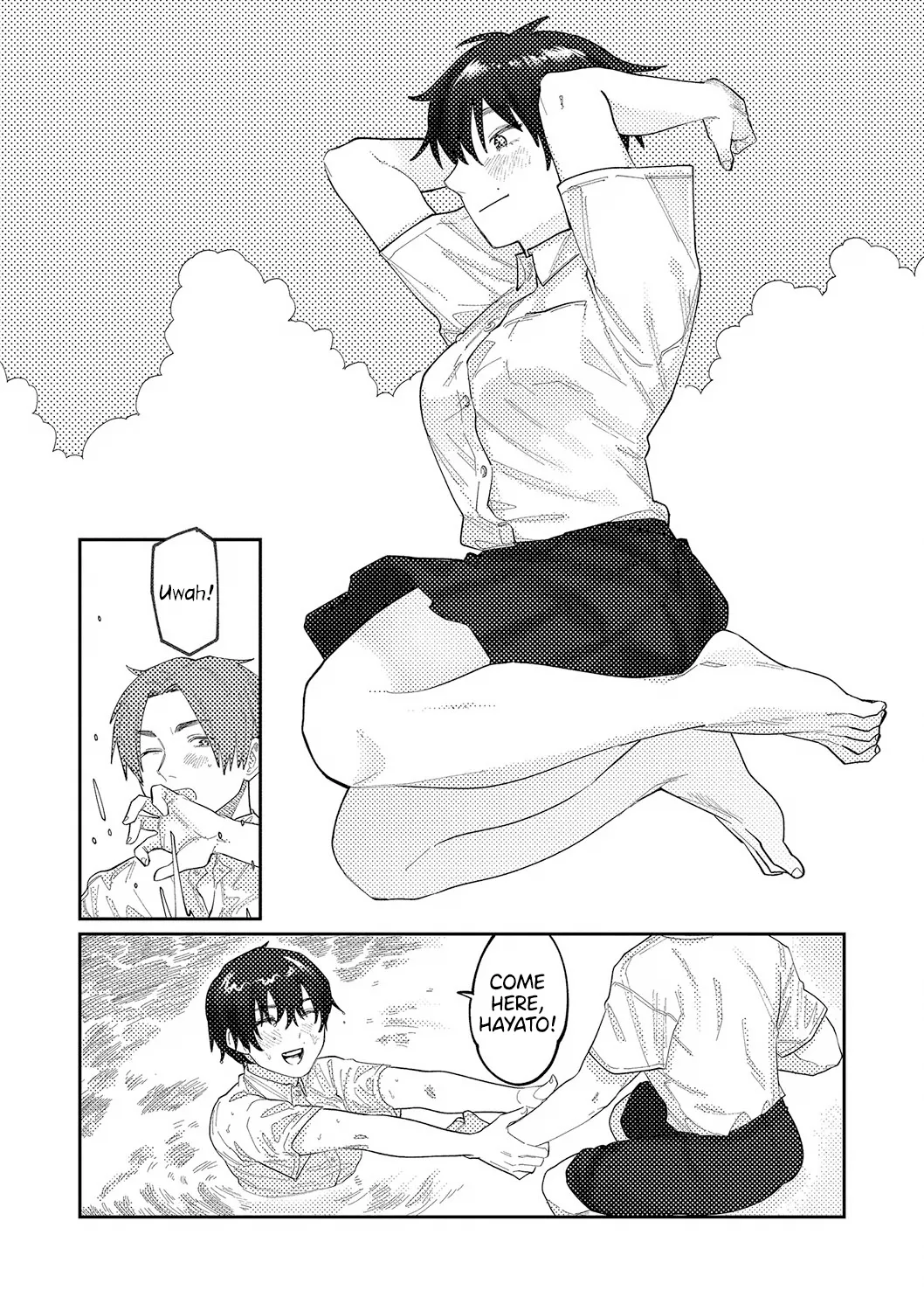 Oyasumi, Teenager - Good Night, Goodbye +  Denshi Tokuten "Harmonics" Name page 55