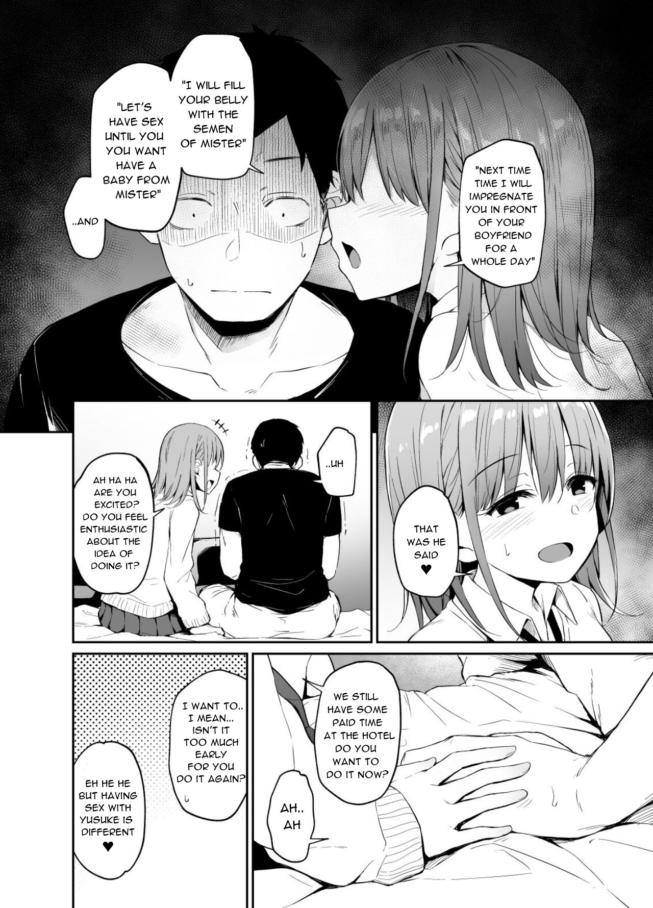 Paid dates with my girlfriend prostitute side-by-side experience page 31