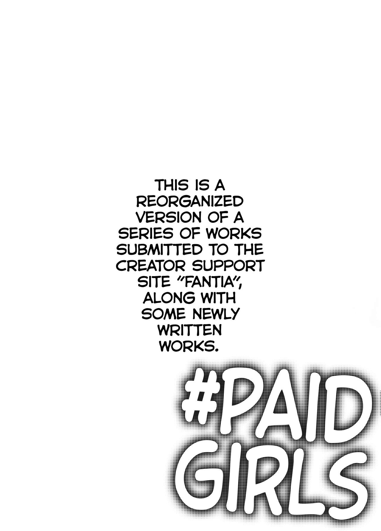 #Paid Girls 3 [Big Money Edition] ~Girls who will Have Sex with You when You Pay Them~ <Conclusion> page 2