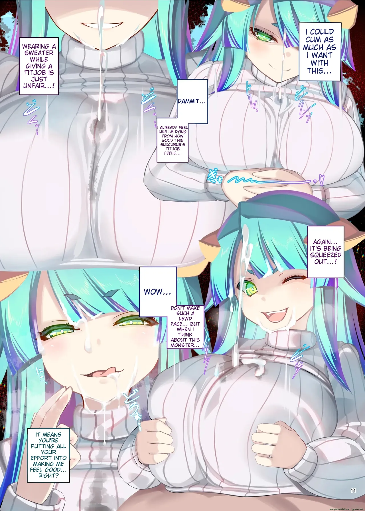 Paizuri Goudou "Zuri Taisai" page 13
