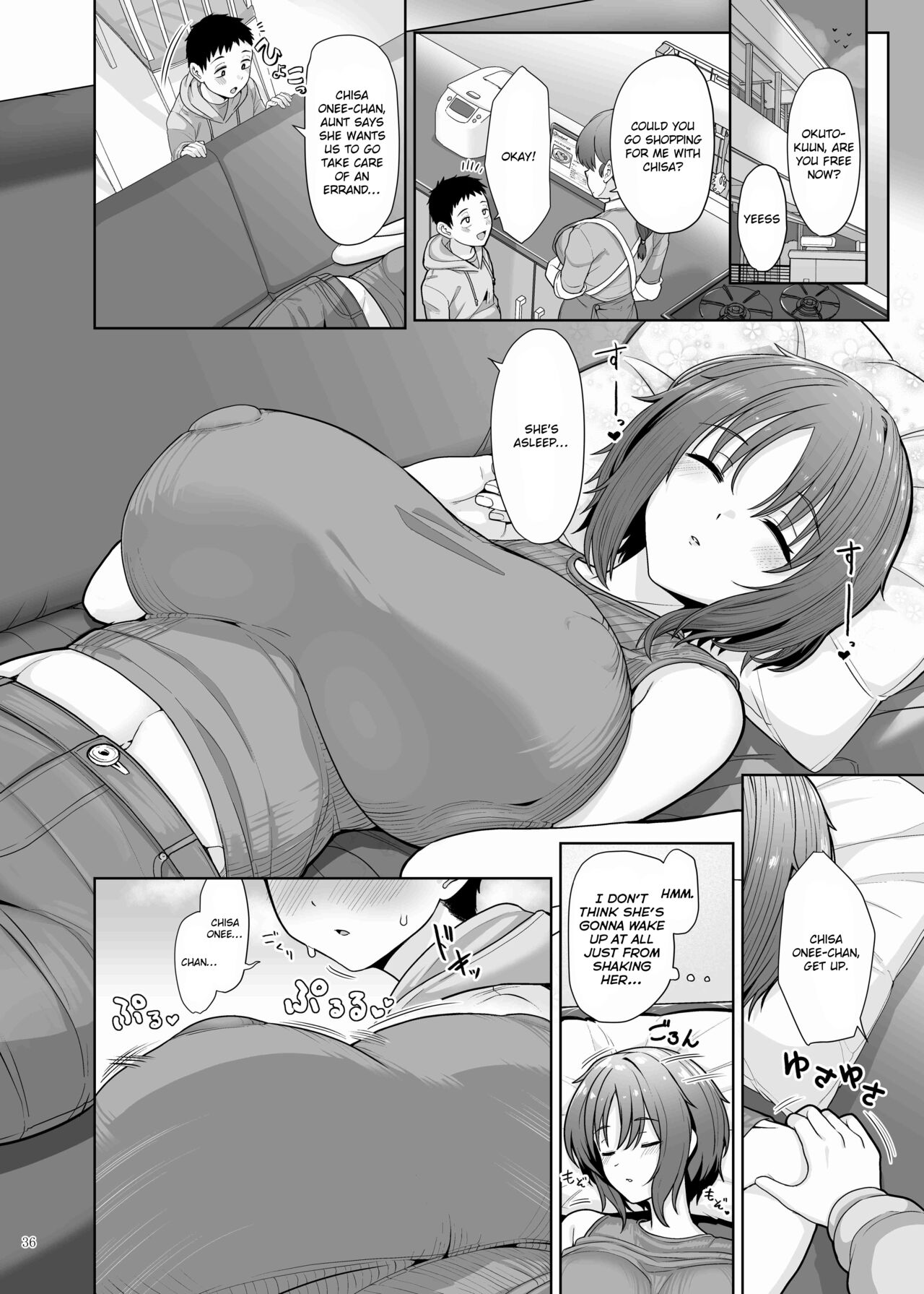 Paizuri Goudou "ZuriFes" page 38