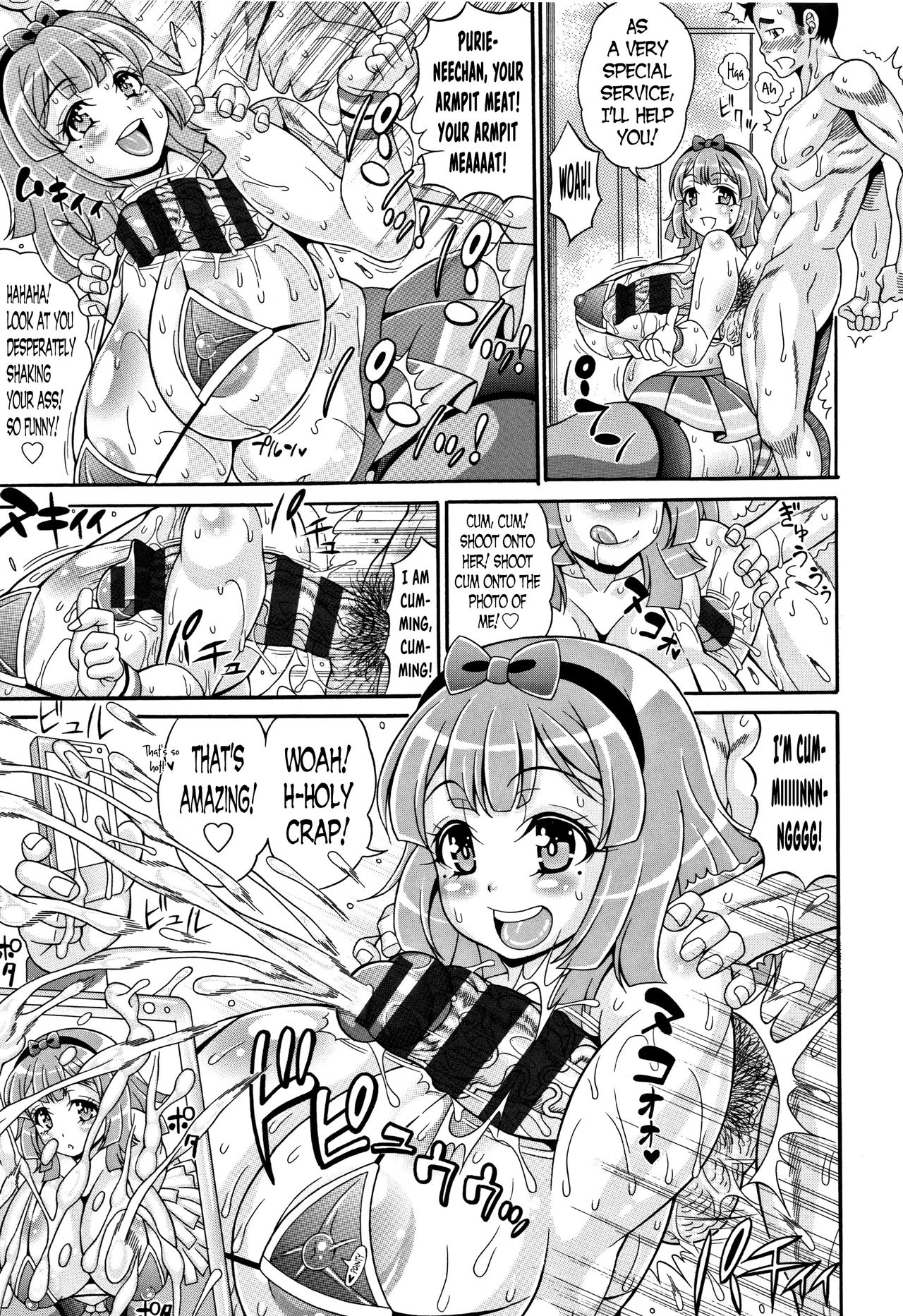 Pakopako Bitch ~Megamori! Mashimashi! Dosukebe Niku~ Ch.1, 3-4, 6-8 page 10