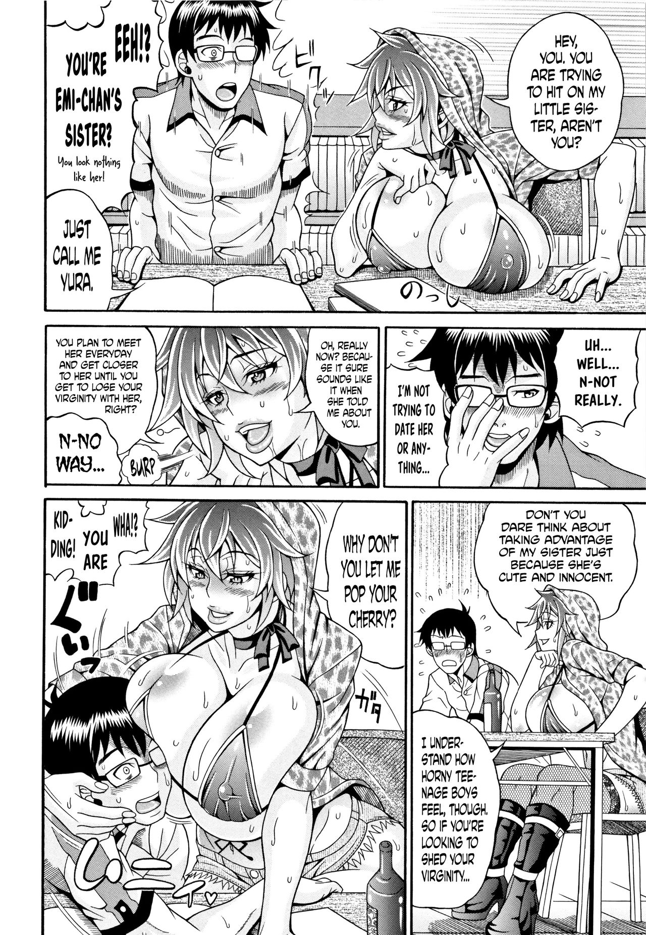 Pakopako Bitch ~Megamori! Mashimashi! Dosukebe Niku~ Ch.1, 3-4, 6-8 page 57