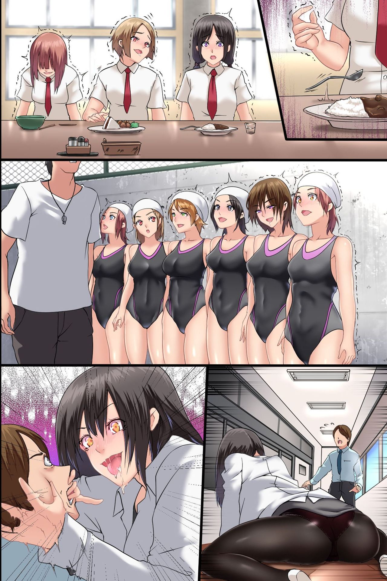 Pandemic ~ Hatsujou Virus ga Gakkou de Kakudai Shite Zen Joshi Seito ga Kansen Kanryou de Rankou Hamemakuri page 74