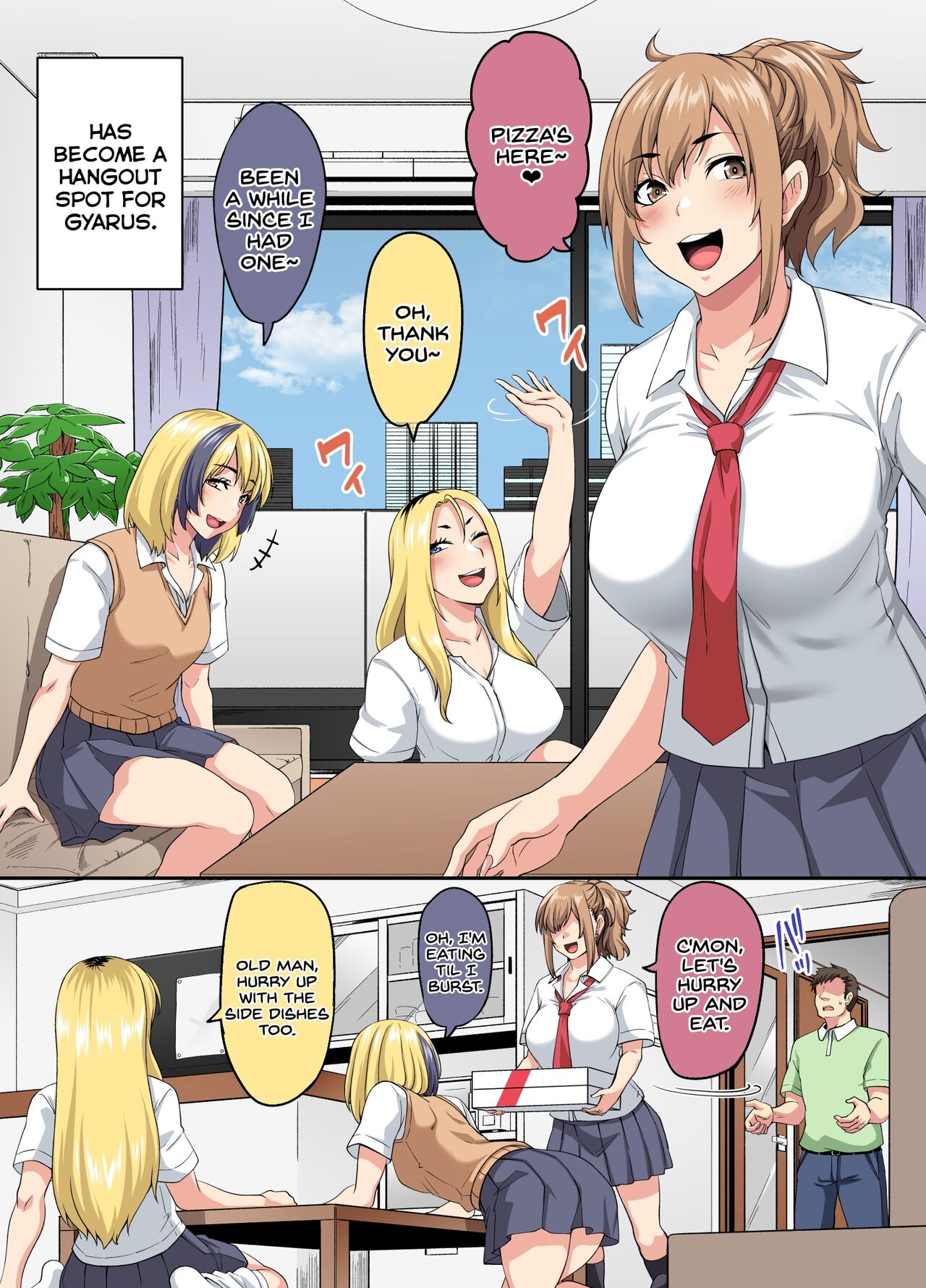 Papakatsu SeFri Gal ga Tomodachi o Tsurete kita node Kuttetara Gyaku ni Kakomare Yowasare Shiboritorare Ie o Yaribeya Atsukai sareru Hanashi page 4