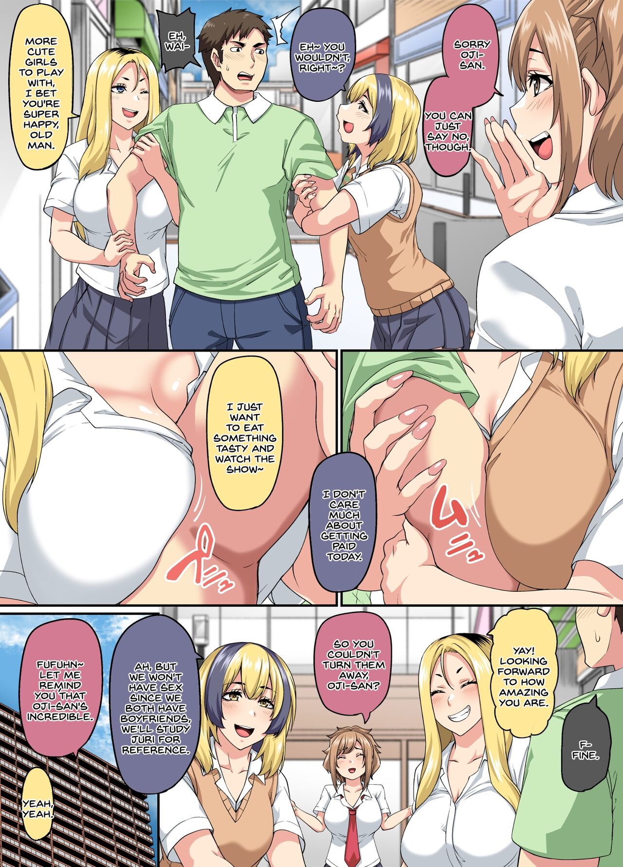 Papakatsu SeFri Gal ga Tomodachi o Tsurete kita node Kuttetara Gyaku ni Kakomare Yowasare Shiboritorare Ie o Yaribeya Atsukai sareru Hanashi page 7
