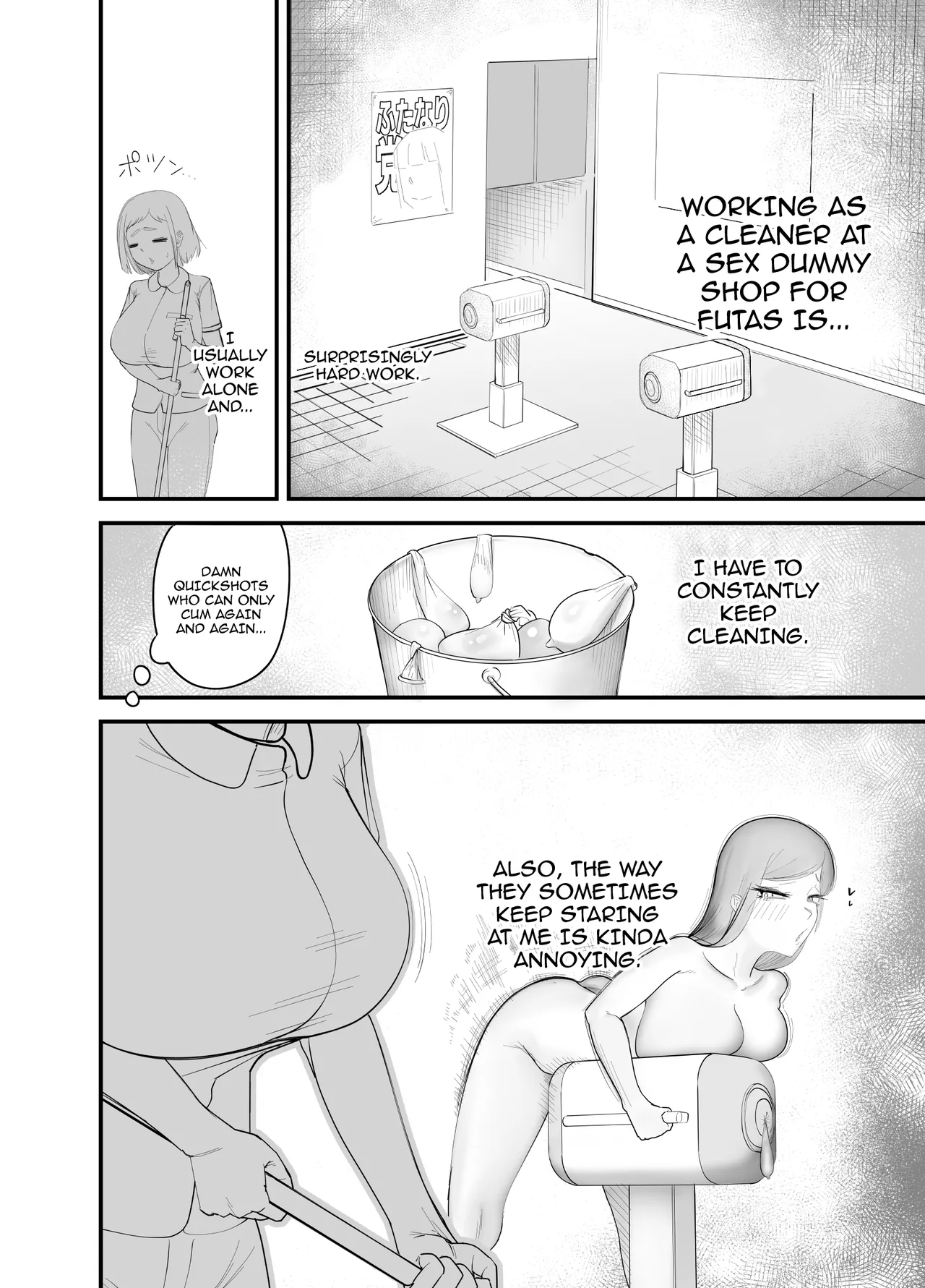 Part-Time Job As A Cleaner In A Breeding Mount Shop For Futanaris page 4