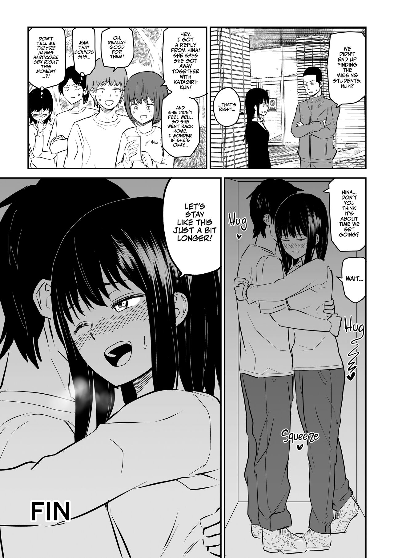Passionate Hidden Sex in a locker with the class's Madonna page 42
