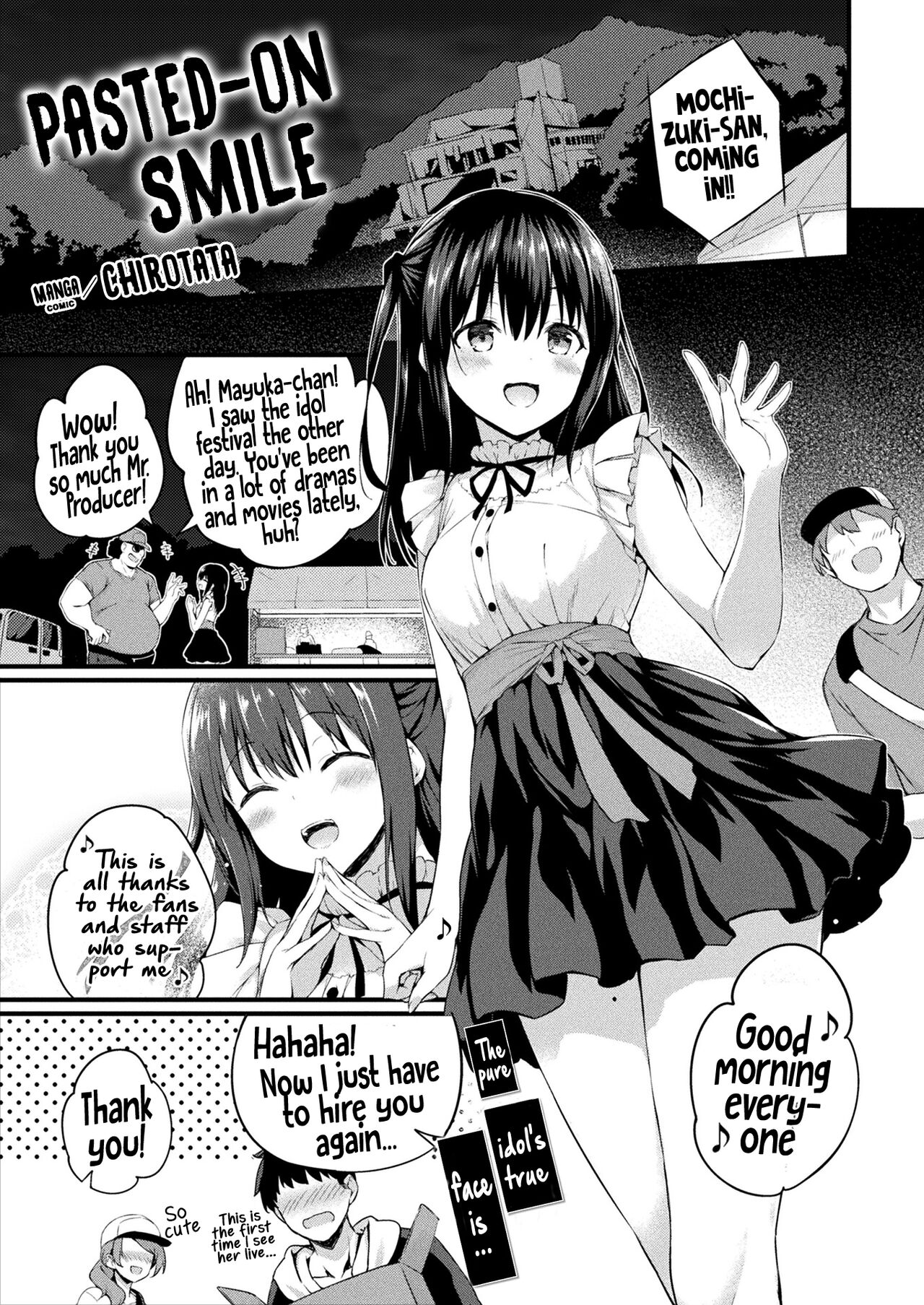 Pasted-On Smile page 1