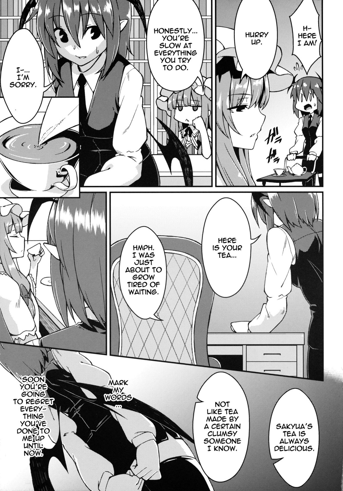 Patchouli Defeated page 6