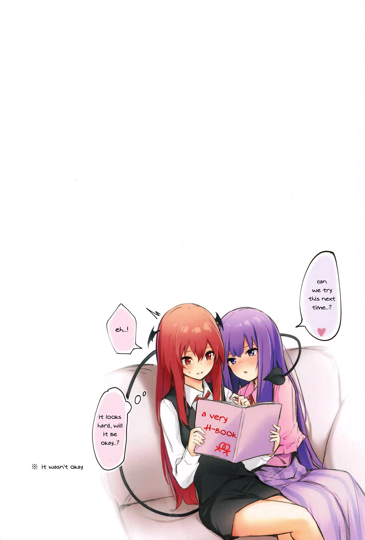 Patchouli ga Koakuma ni Shiborareru Hon page 26