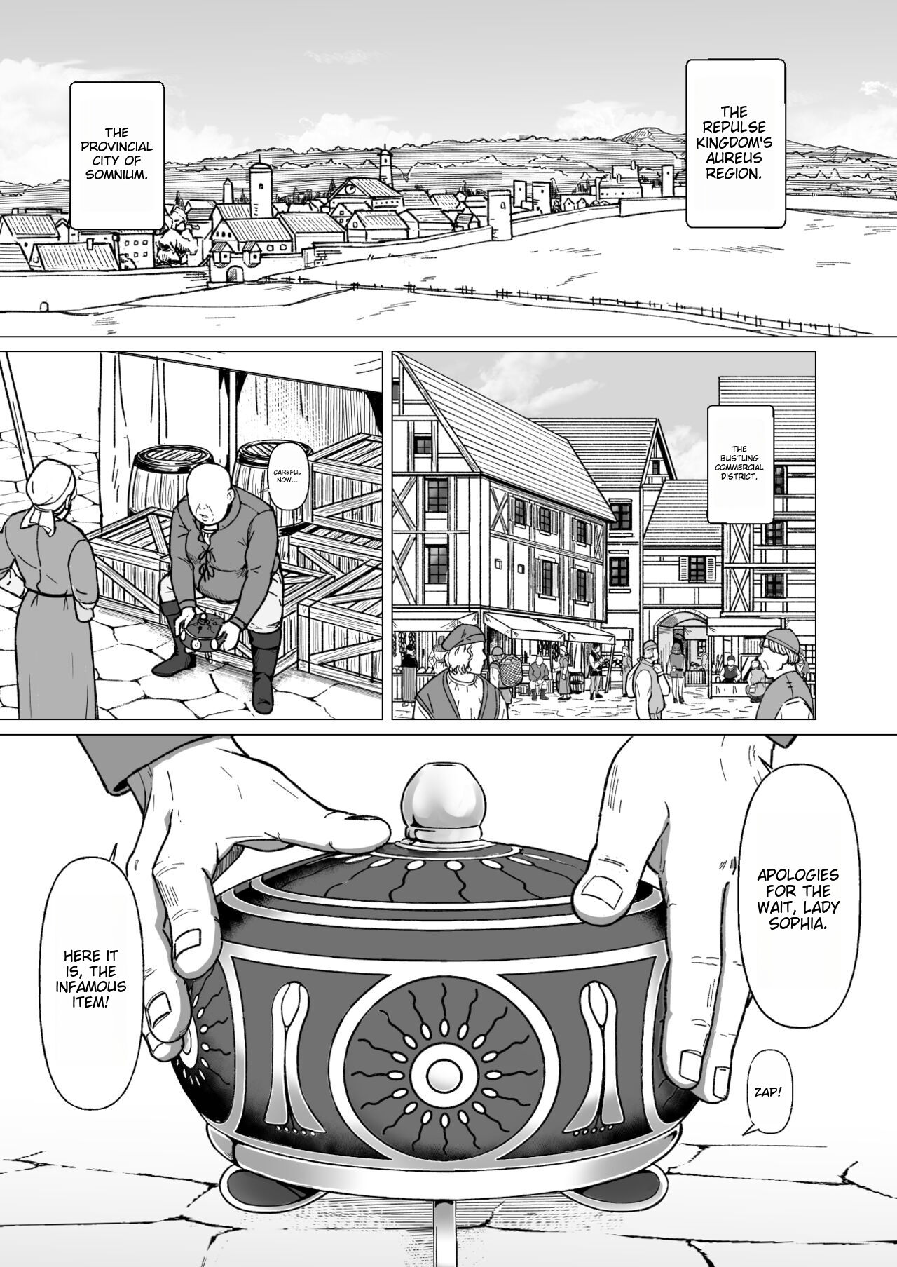 Peddler Dirk and the Magic Incense Burner page 4