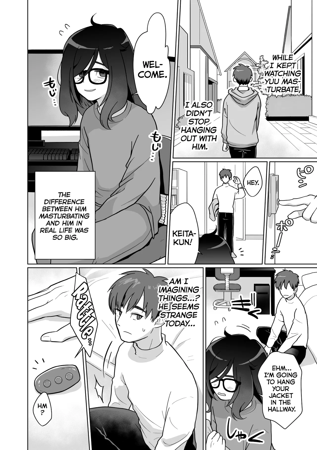 Peeping at The Sex Life of my Hikikomori Childhood Friend! page 24