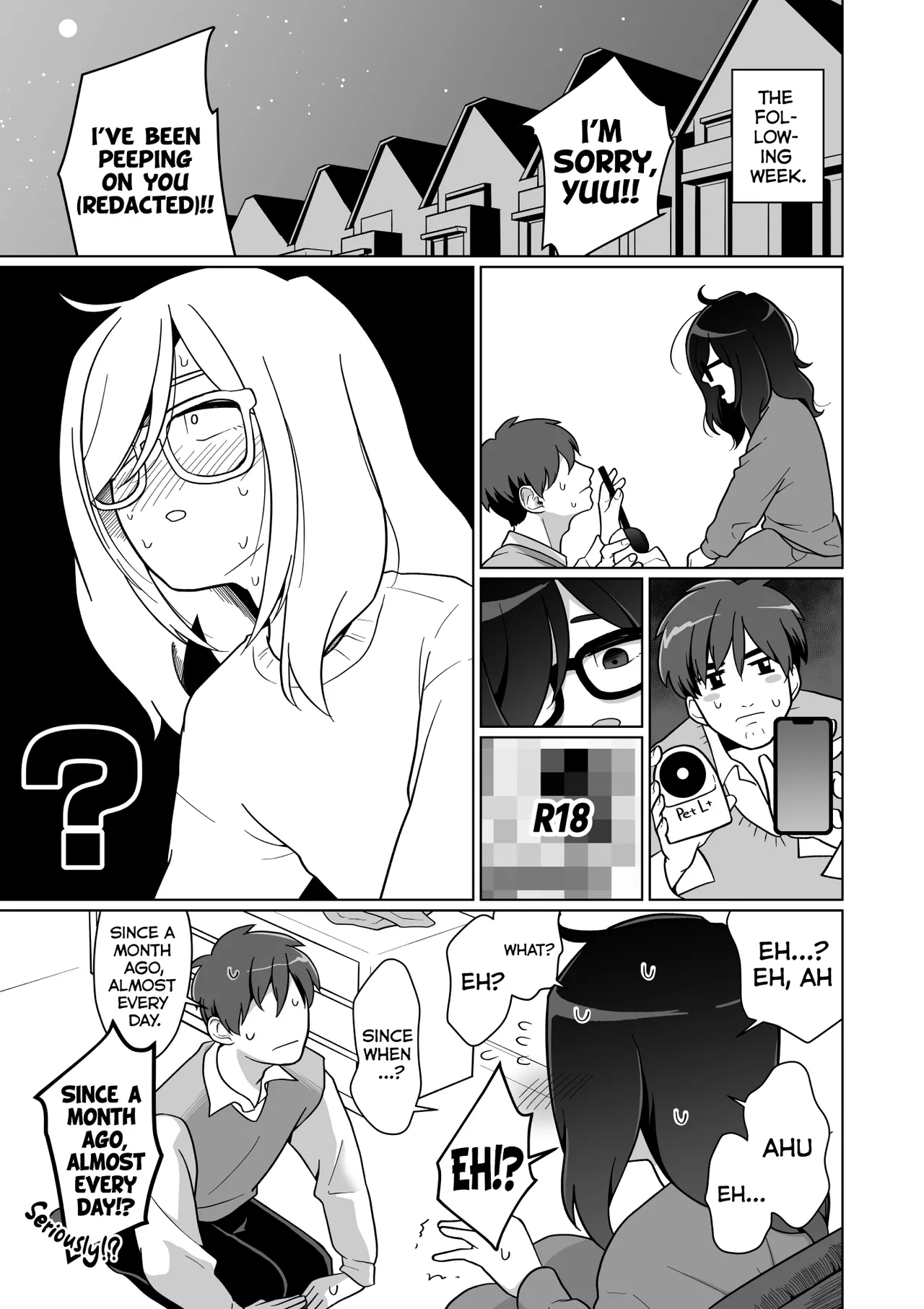 Peeping at The Sex Life of my Hikikomori Childhood Friend! page 37