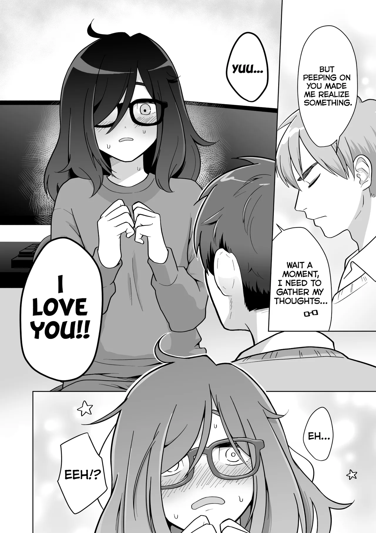 Peeping at The Sex Life of my Hikikomori Childhood Friend! page 38