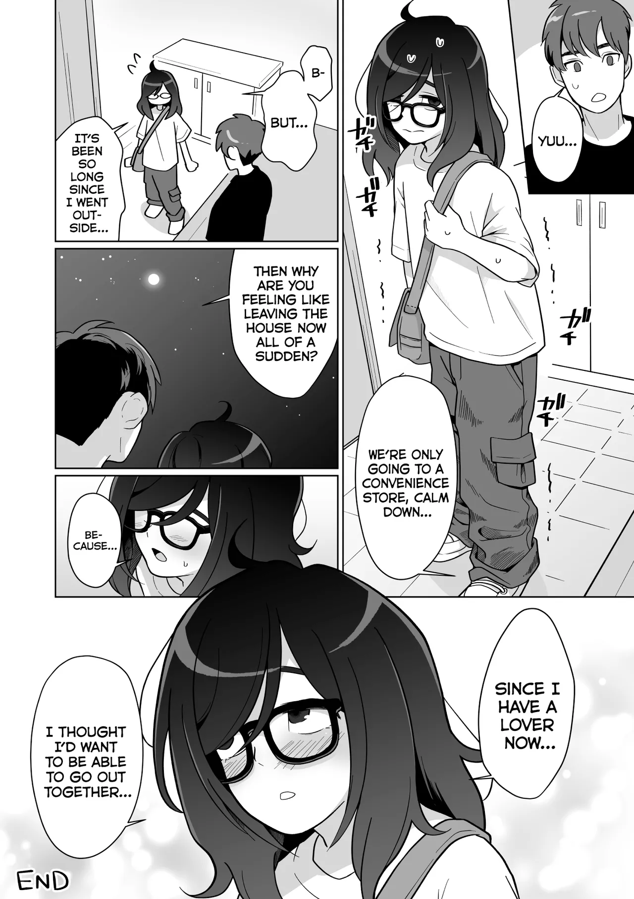 Peeping at The Sex Life of my Hikikomori Childhood Friend! page 56
