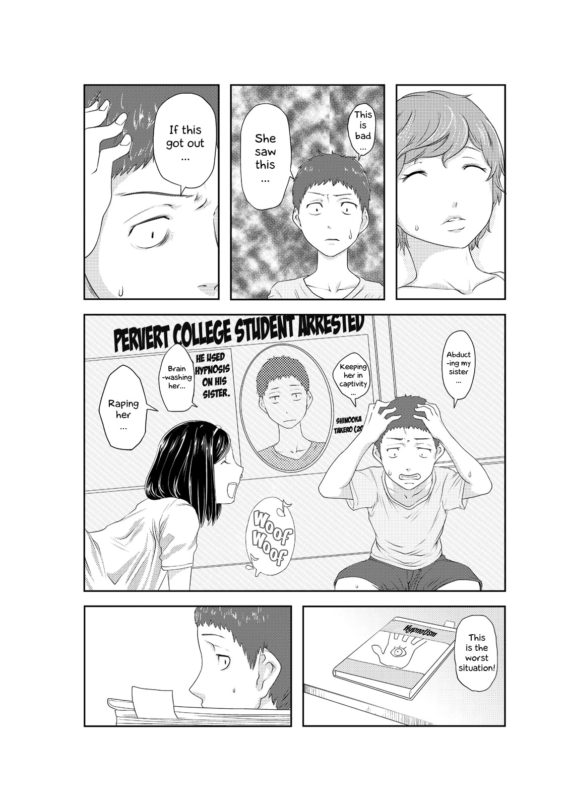Perohame Saiminjutsu! ~Namaiki na Imouto yo, Inu ni Naare!~ page 69
