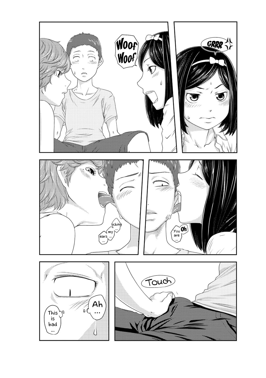 Perohame Saiminjutsu! ~Namaiki na Imouto yo, Inu ni Naare!~ page 75